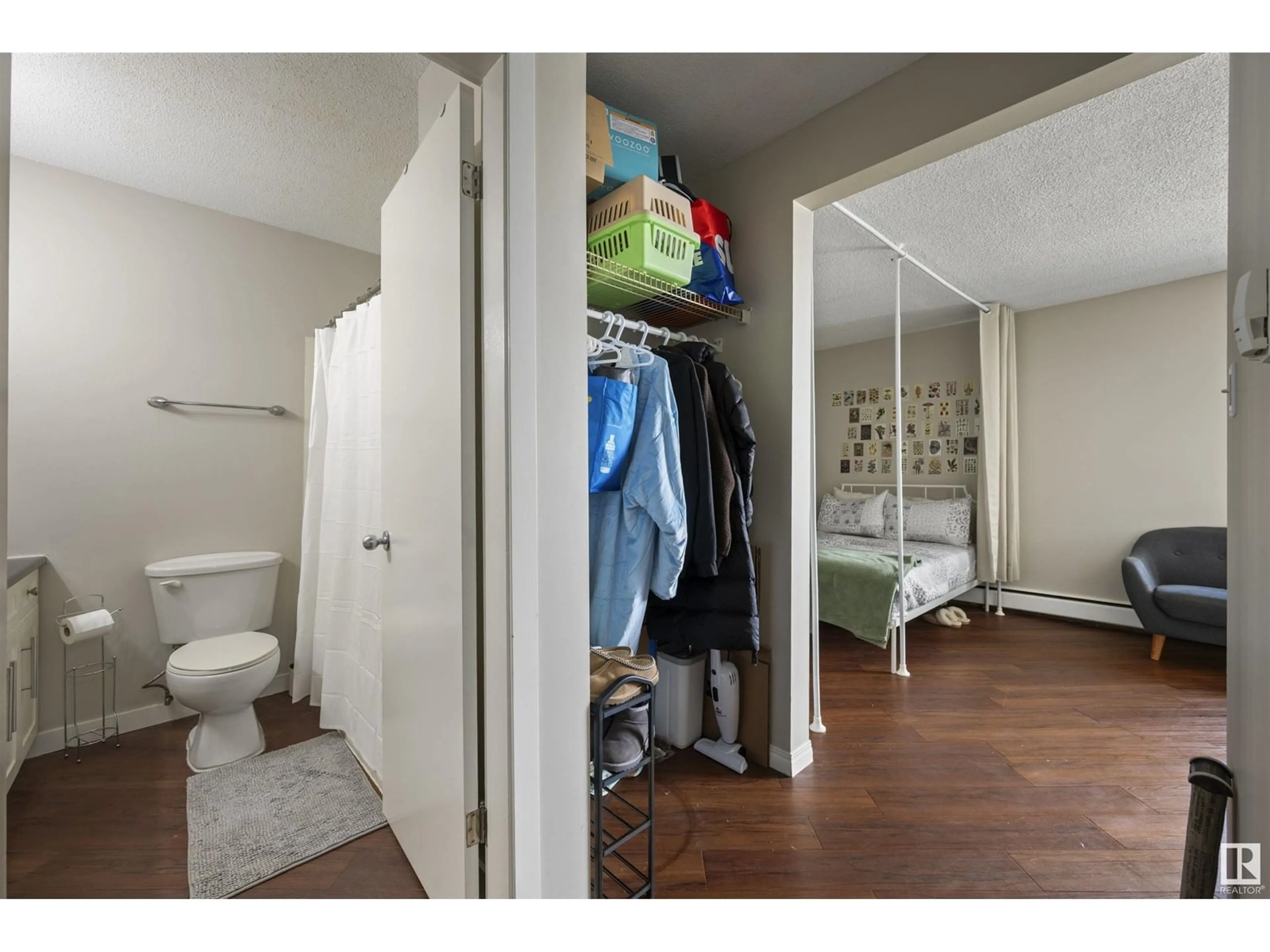 Storage room or clothes room or walk-in closet for #303 - 10305 116 ST, Edmonton Alberta T5K1W5
