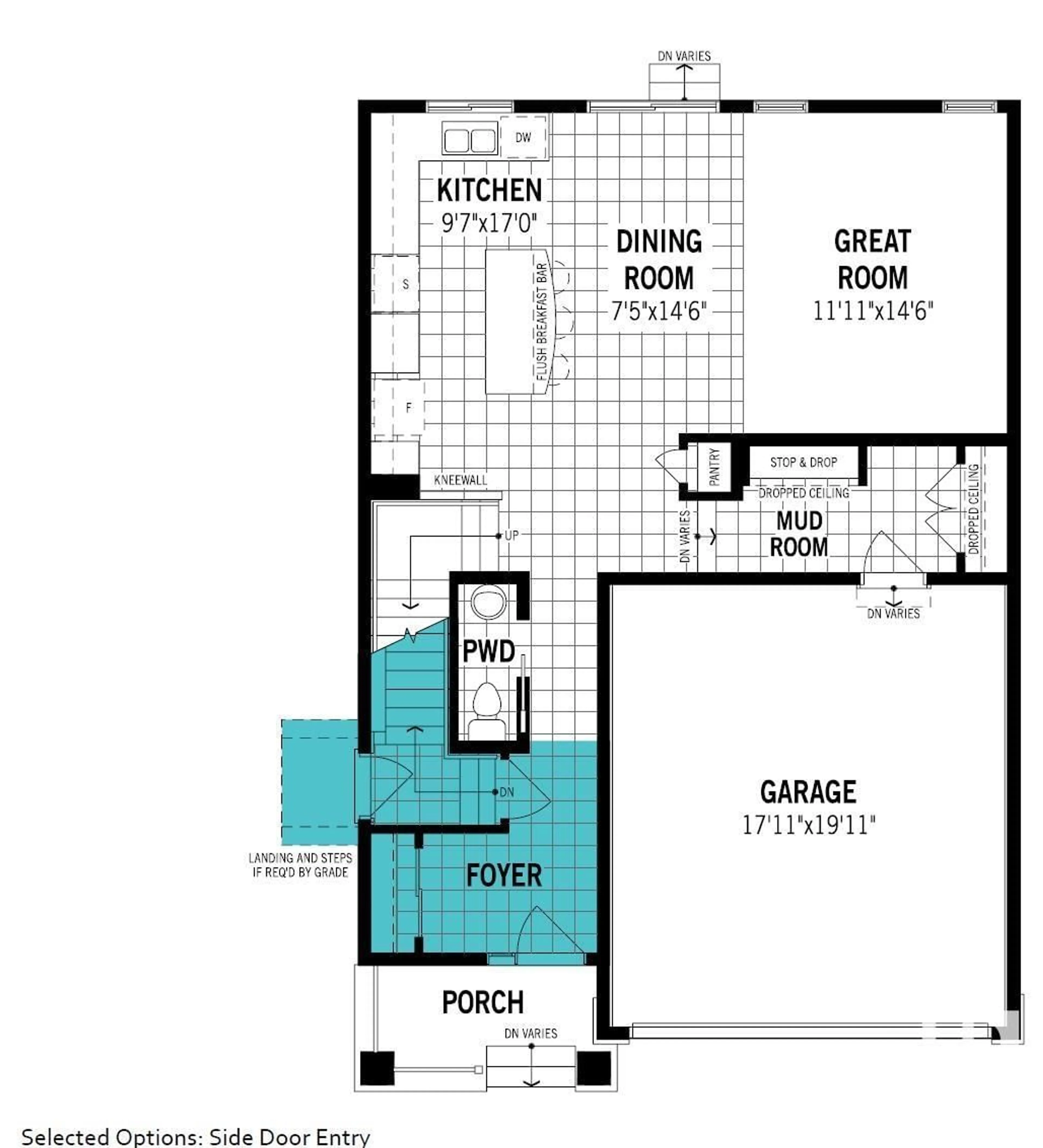Floor plan for NW - 2028 209 ST, Edmonton Alberta T6M2P5