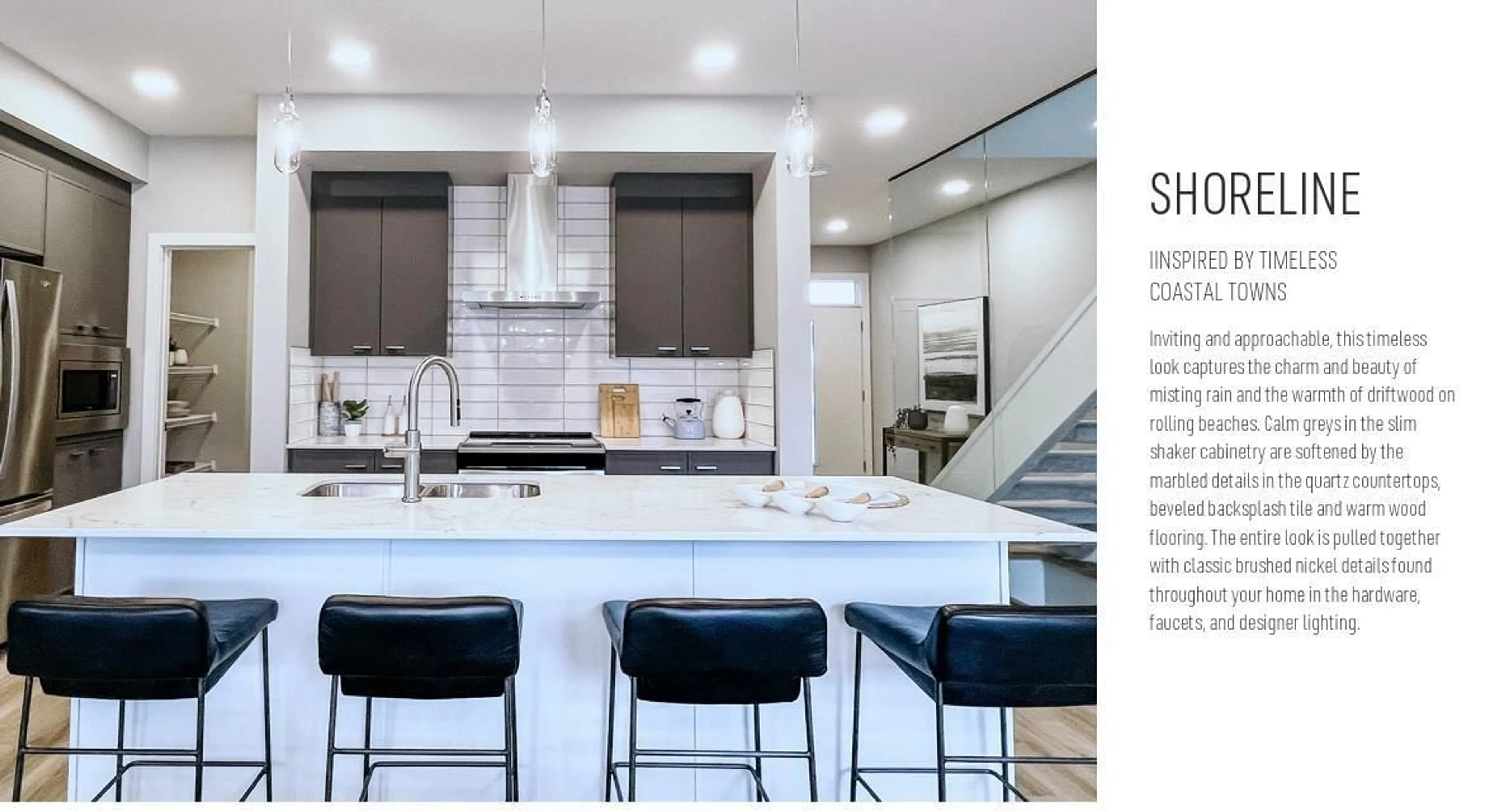 Contemporary kitchen, ceramic/tile floor for SW - 312 30 ST, Edmonton Alberta T6X3C9