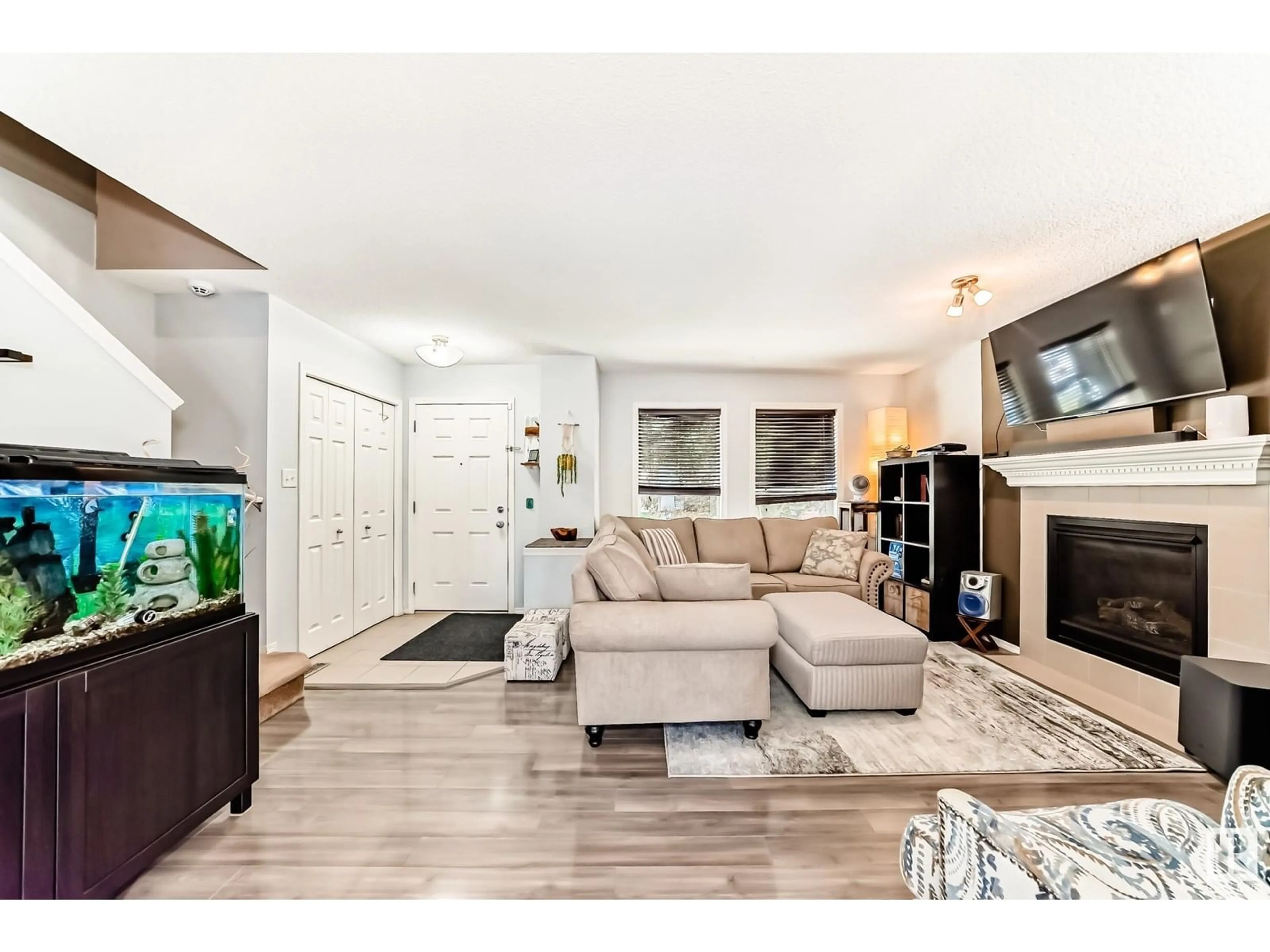 Living room with furniture, unknown for NW - 6024 213 ST, Edmonton Alberta T6M0J9