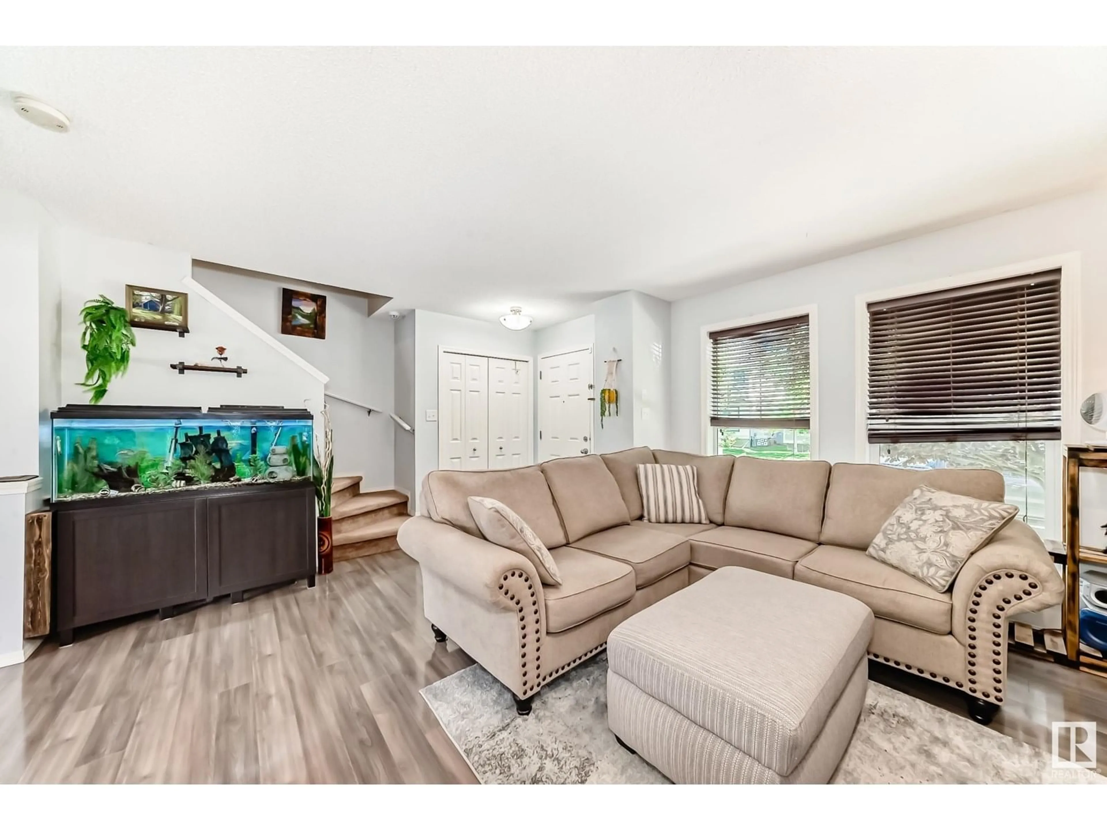Living room with furniture, unknown for NW - 6024 213 ST, Edmonton Alberta T6M0J9