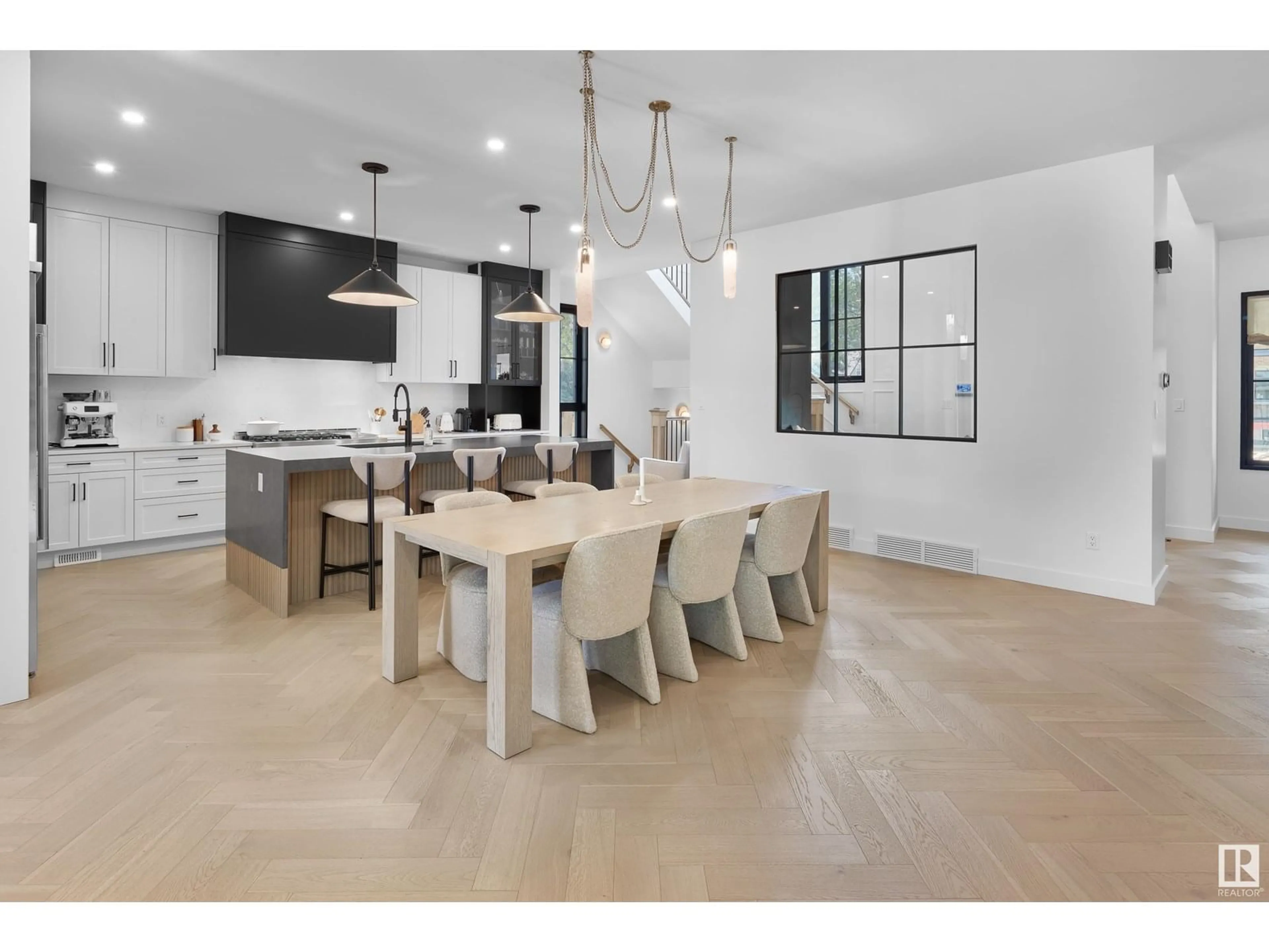 Open concept kitchen, unknown for 14018 104 AV, Edmonton Alberta T5N0W6