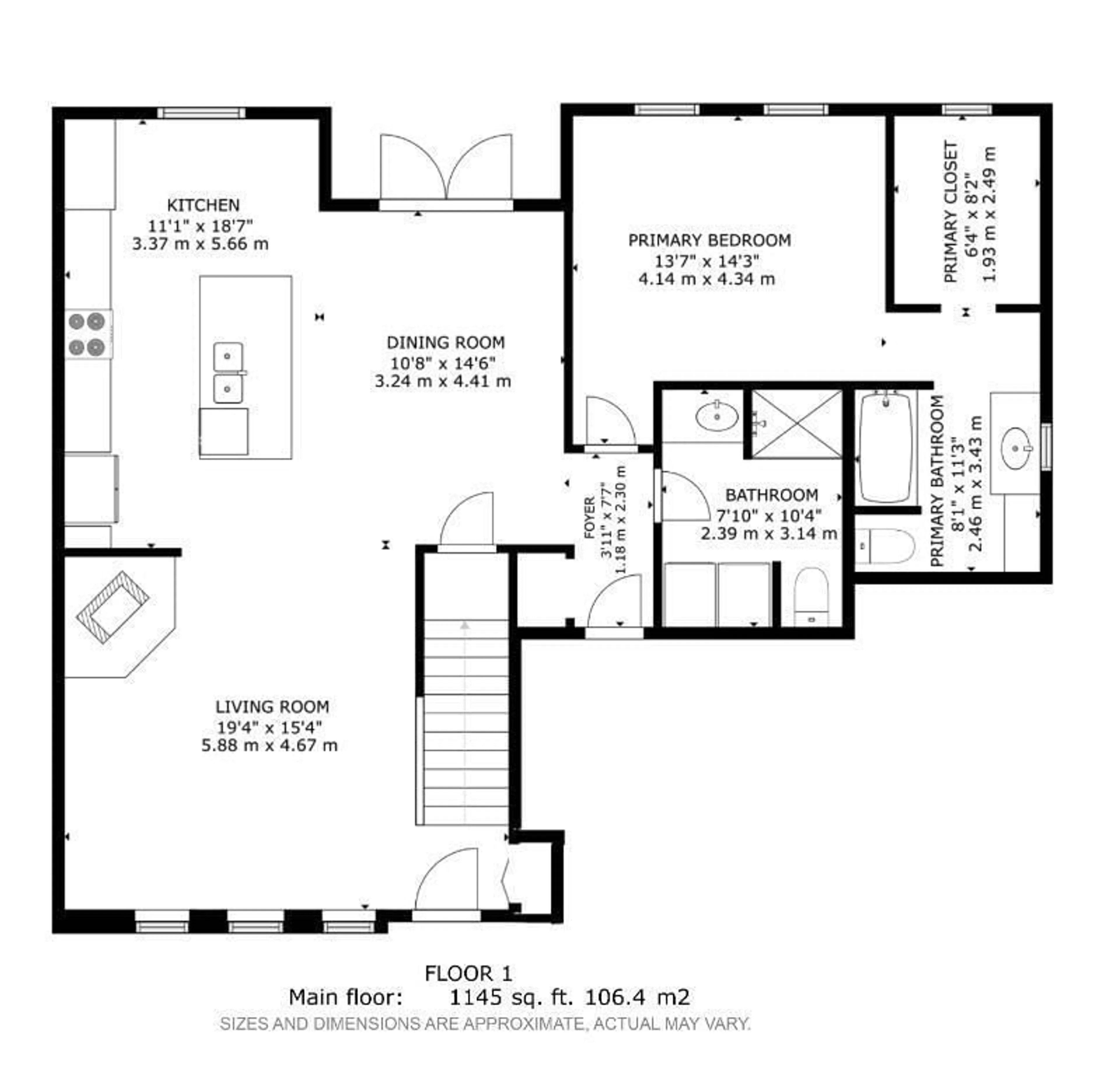 Floor plan for 4215-43 AVENUE, Rural Lac Ste. Anne County Alberta T0E0A0