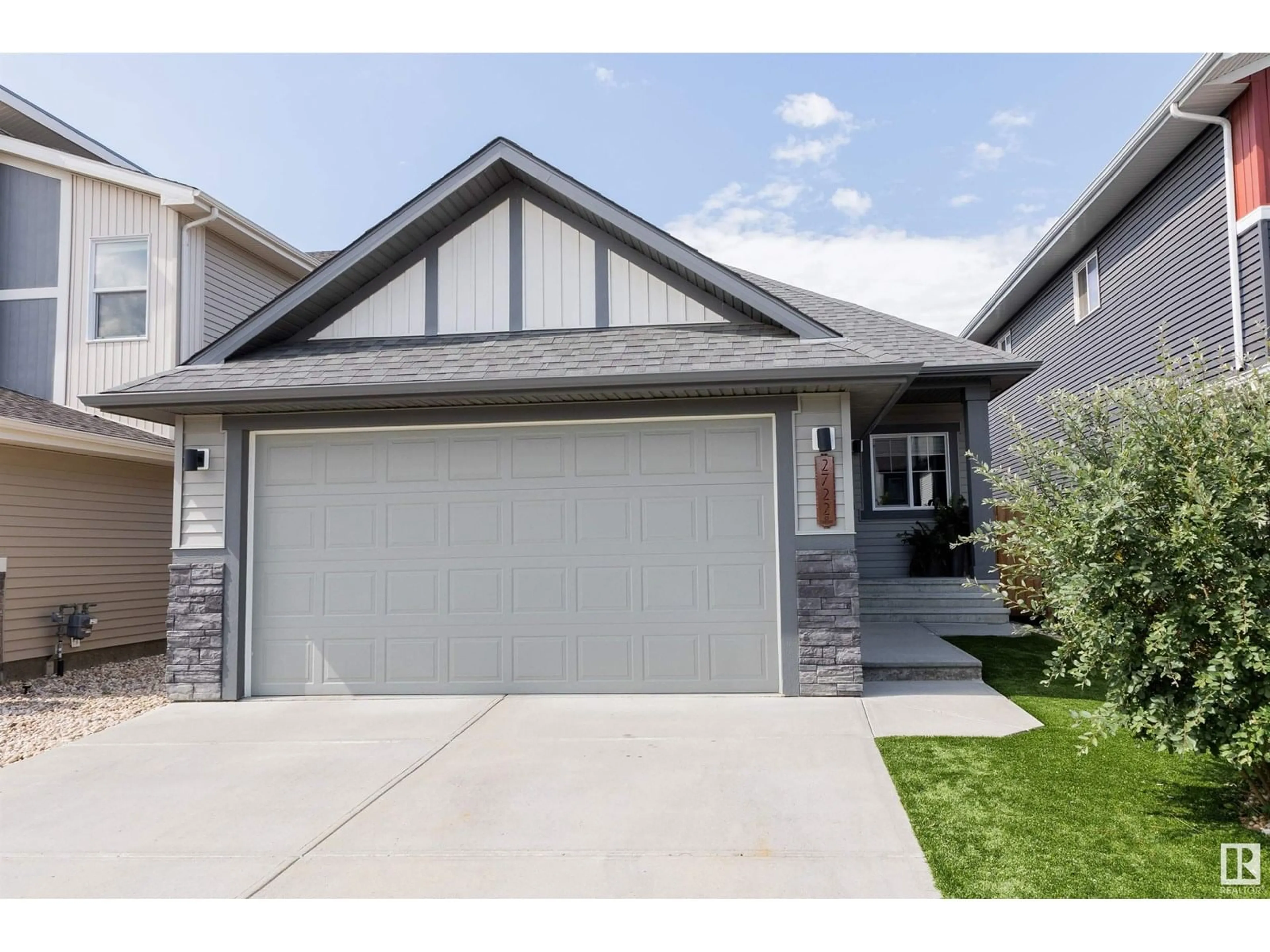 Home with vinyl exterior material, street for SW - 2722 COLLINS CR, Edmonton Alberta T6W3X4