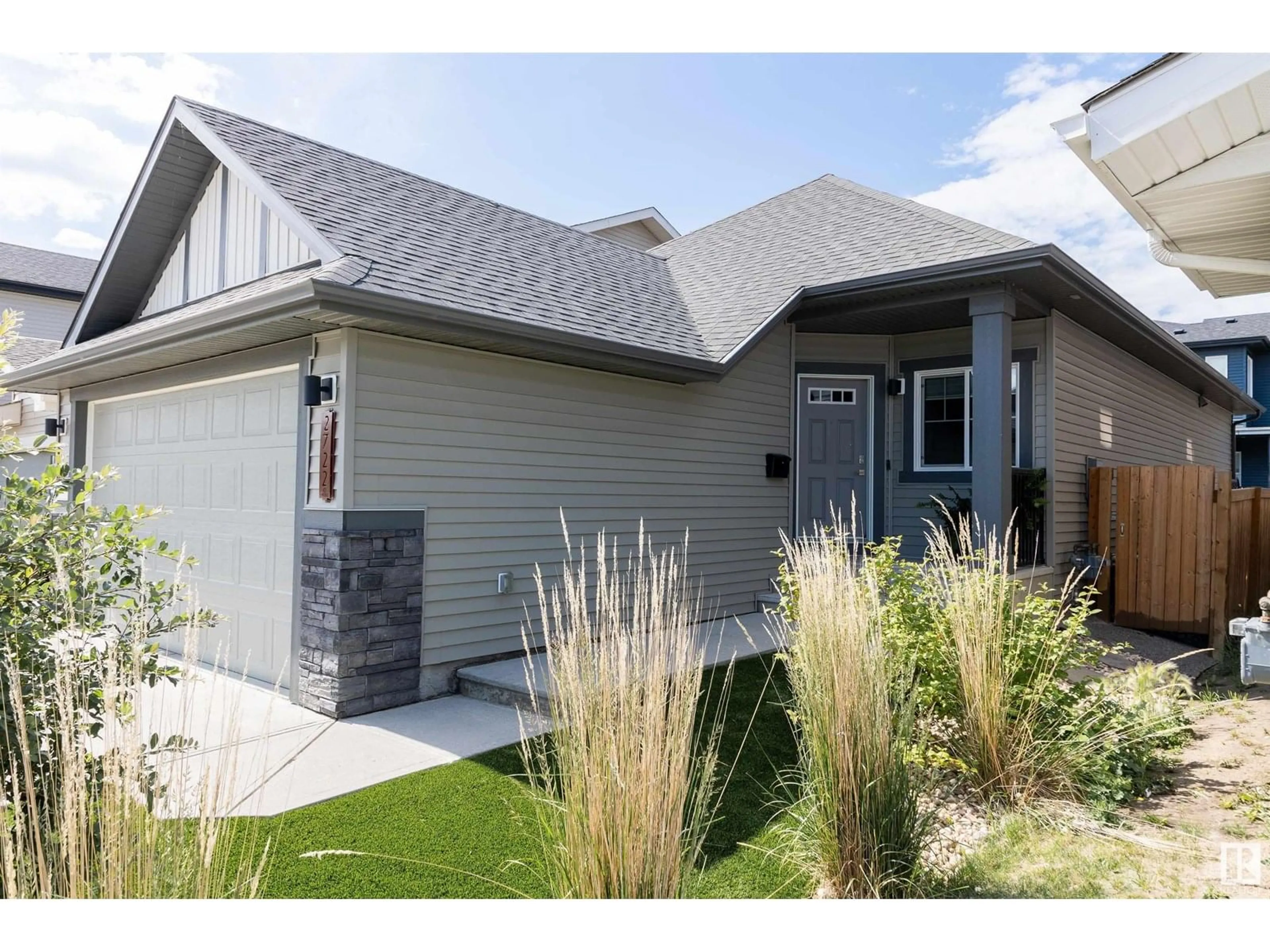 Home with vinyl exterior material, street for SW - 2722 COLLINS CR, Edmonton Alberta T6W3X4