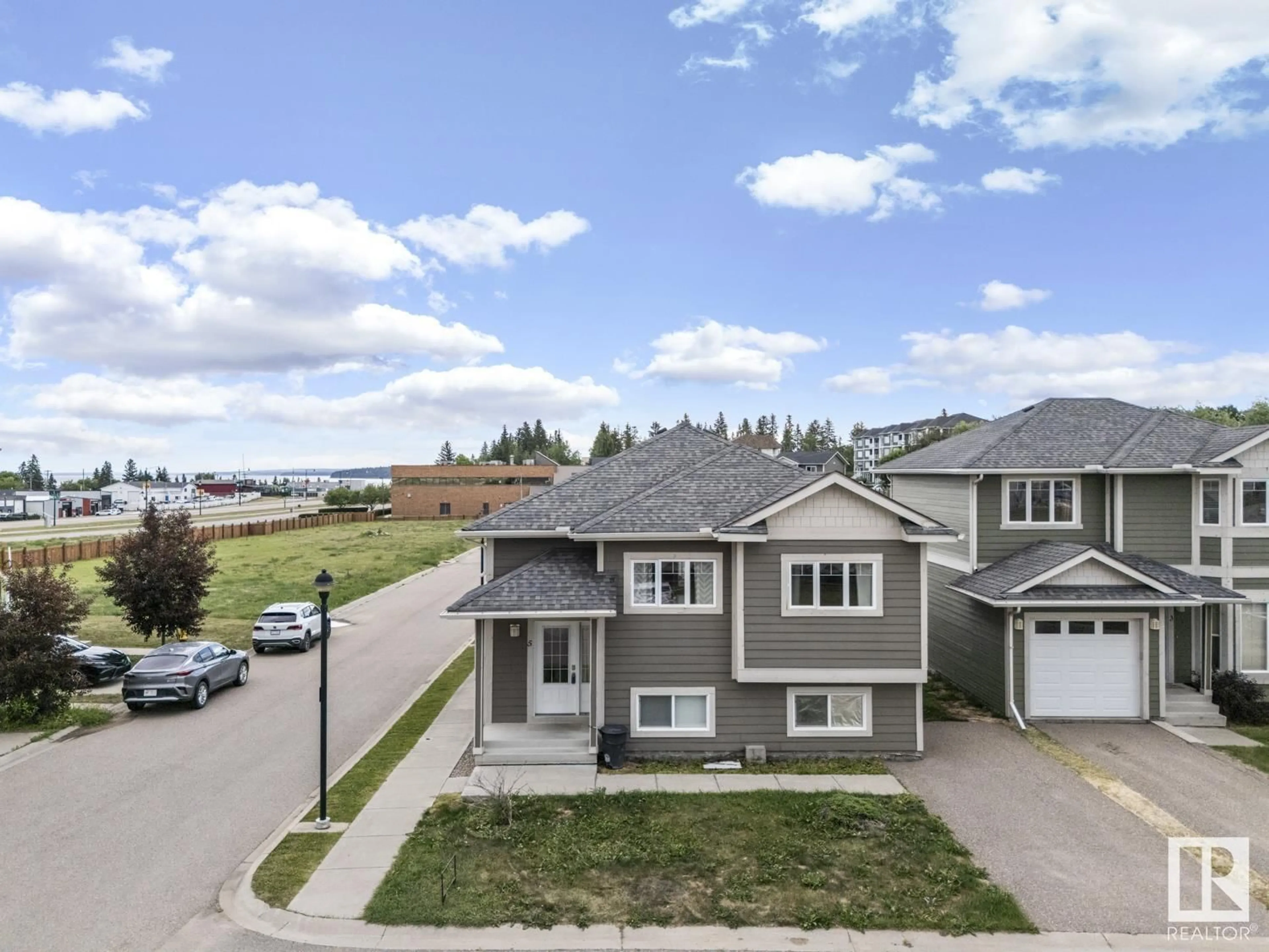 A pic from outside/outdoor area/front of a property/back of a property/a pic from drone, street for 5 - 1501 -8 AV, Cold Lake Alberta T9M0C9