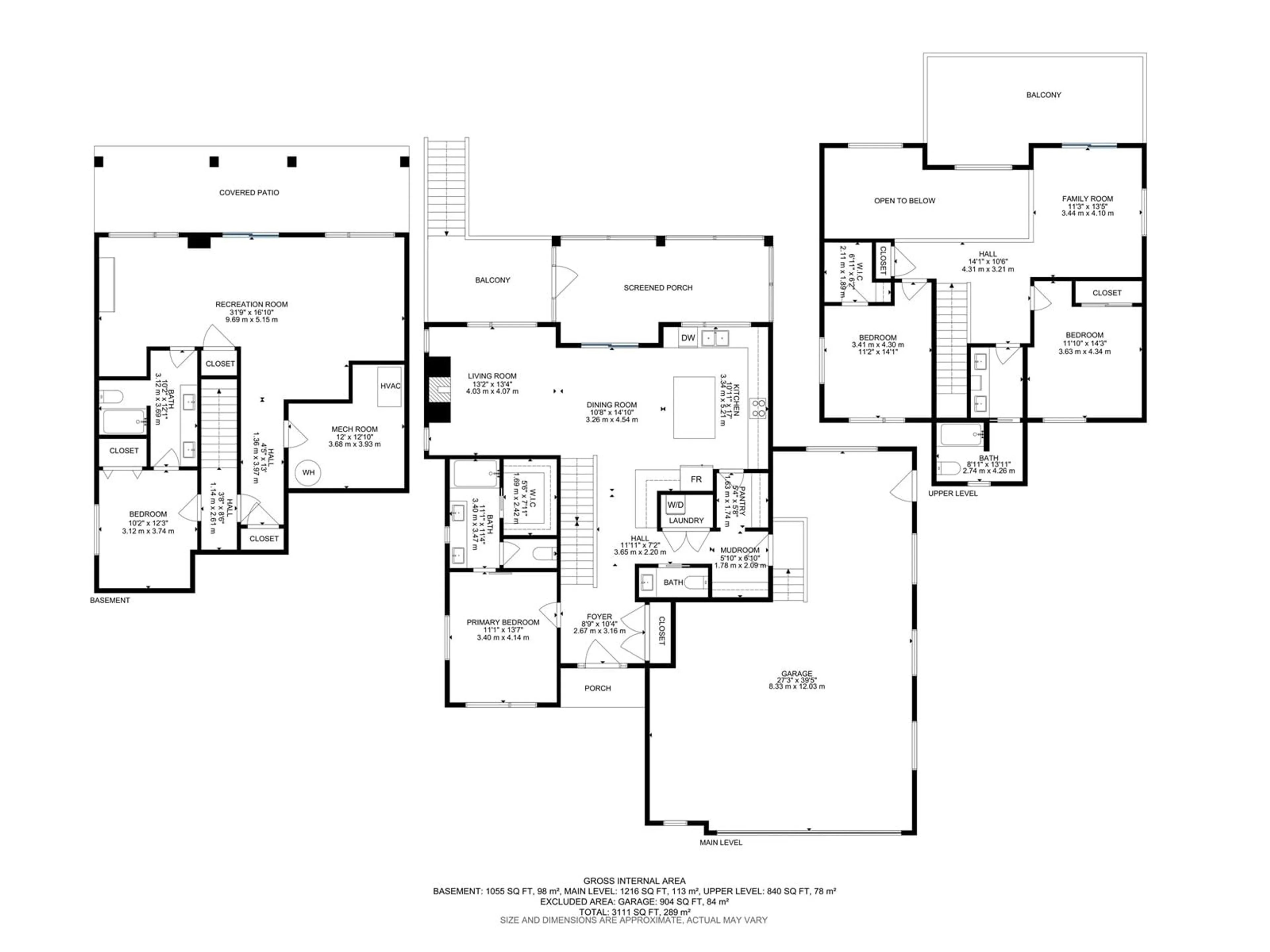 Floor plan for #25 - 2307 TWP ROAD 522, Rural Parkland County Alberta T7Y3L7