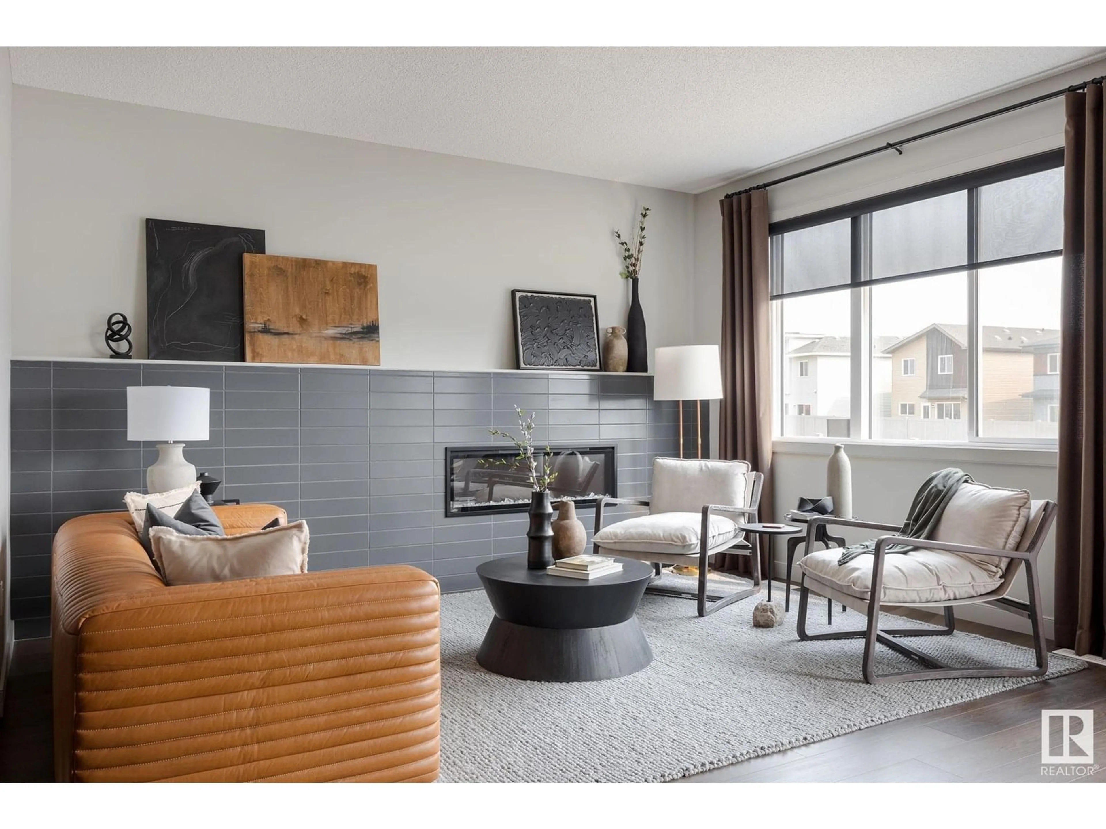 Living room with furniture, unknown for NW - 2209 192A ST, Edmonton Alberta T6M3B6