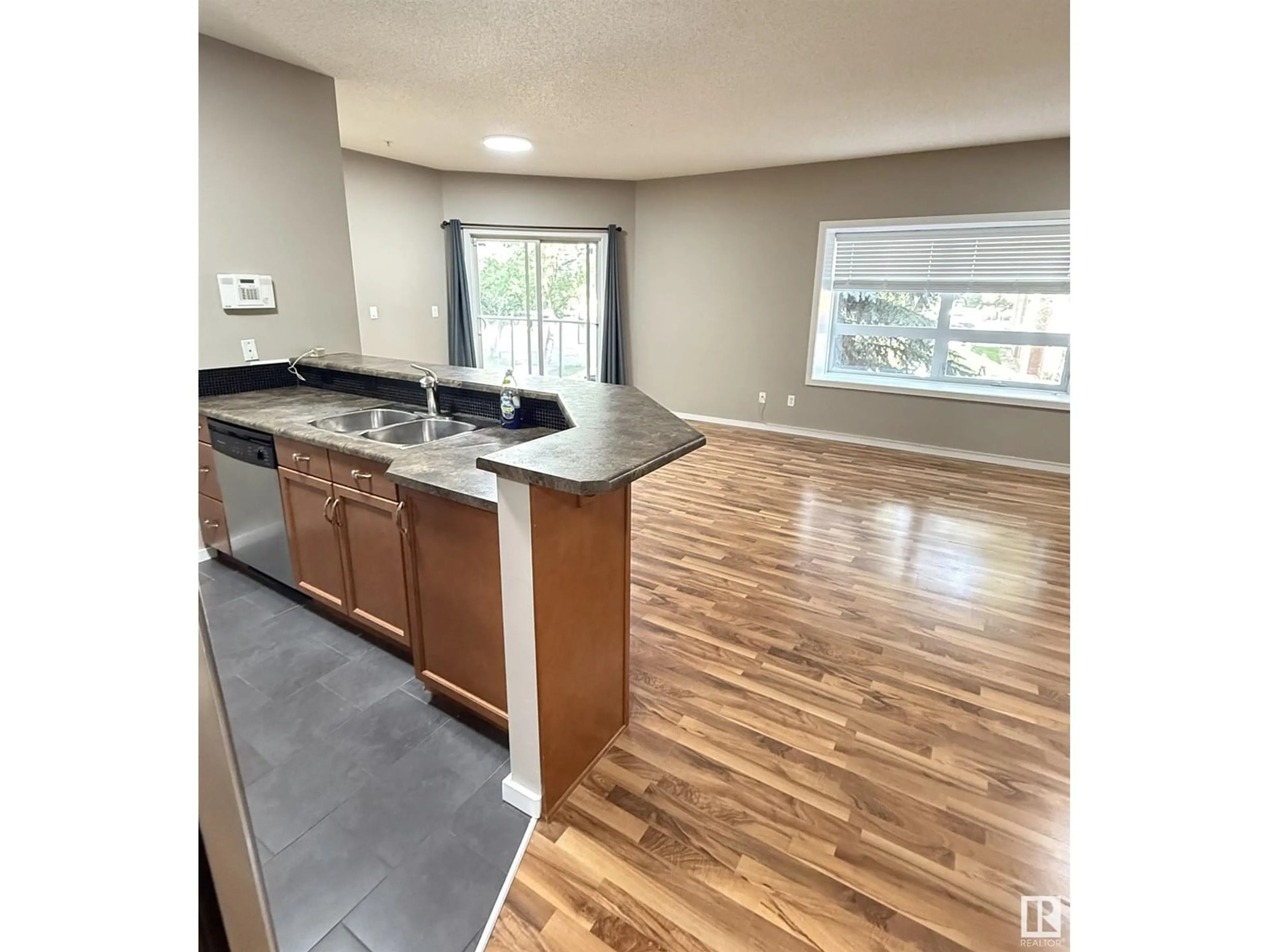 Open concept kitchen, unknown for 201 - 9910 111 ST NW, Edmonton Alberta T5K1K2