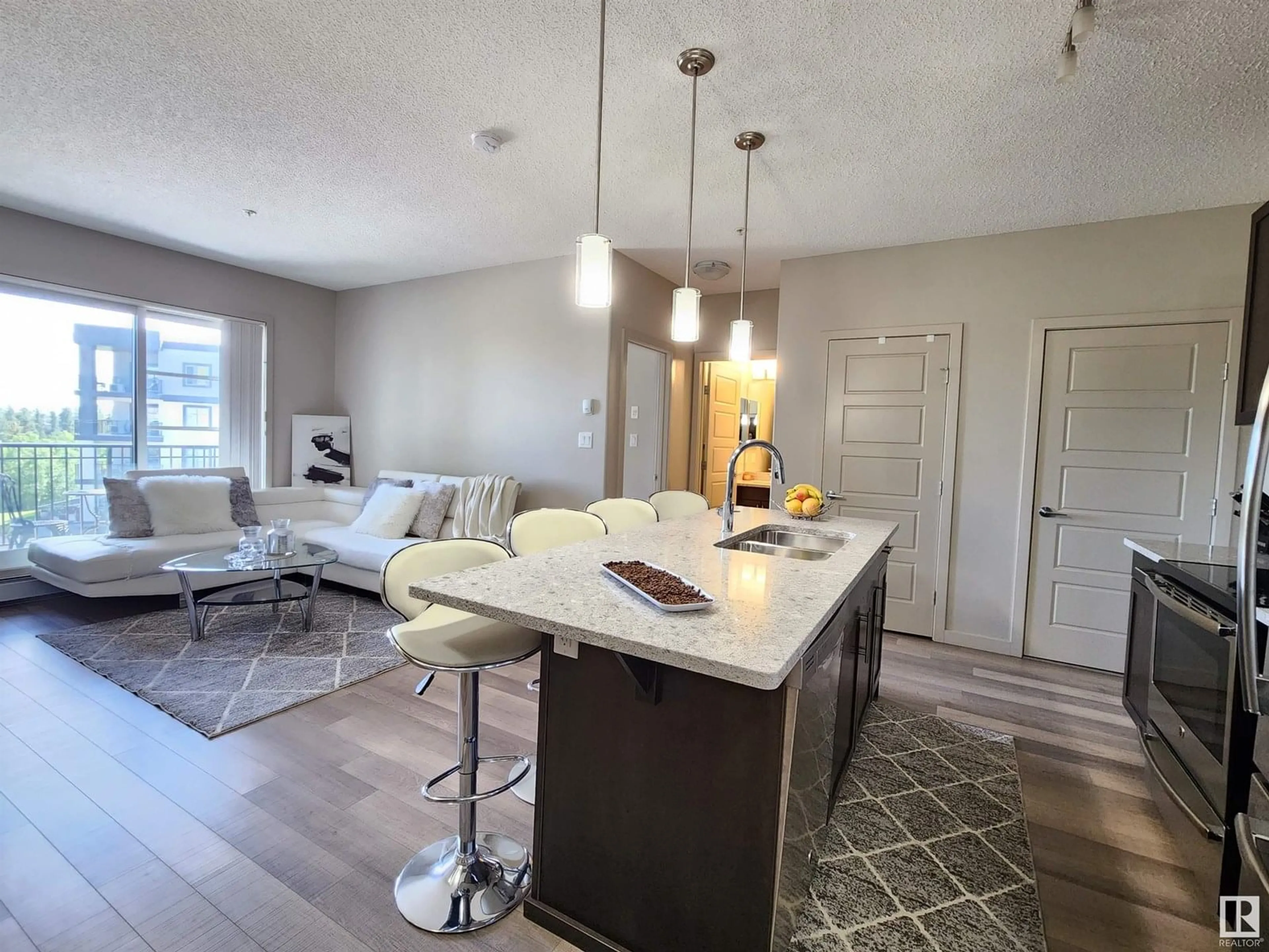 Open concept kitchen, unknown for #304 - 1144 ADAMSON DR, Edmonton Alberta T6W2X7