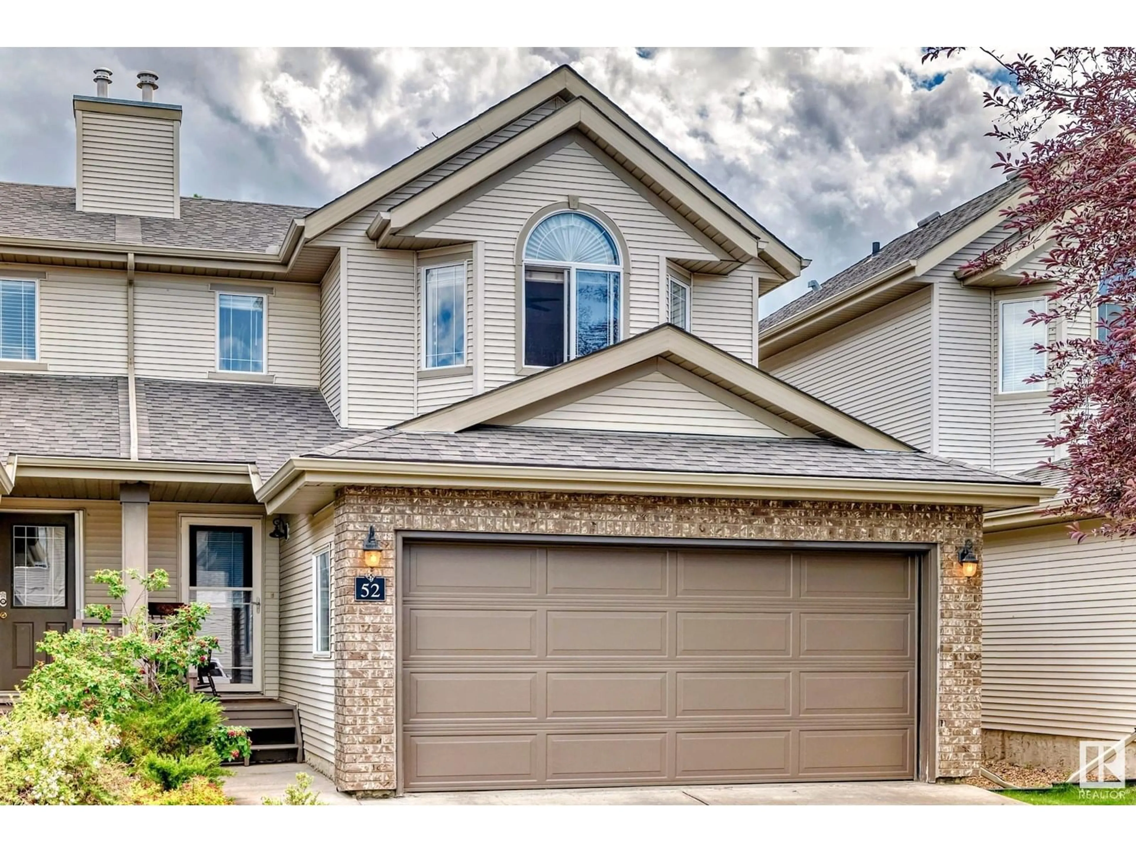 Home with brick exterior material, street for 155 - 52 CROCUS CR, Sherwood Park Alberta T8H2M4