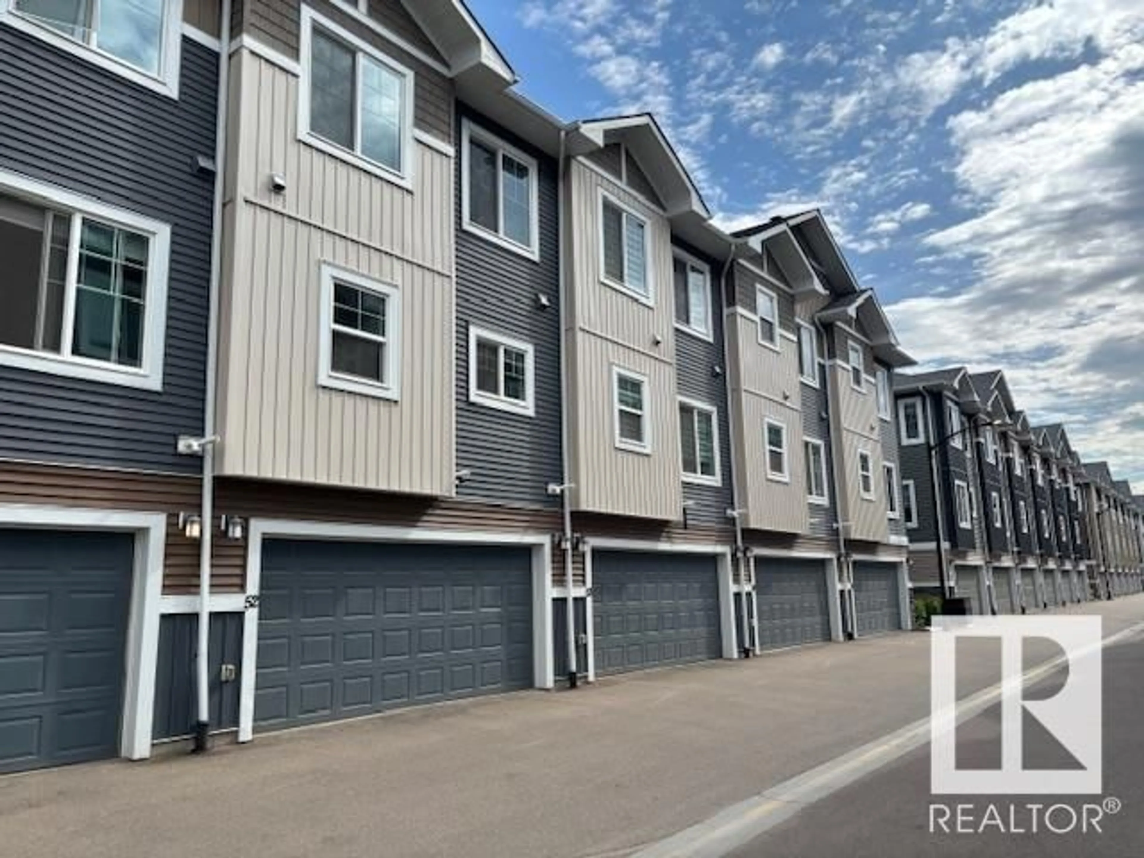 A pic from outside/outdoor area/front of a property/back of a property/a pic from drone, street for #63 - 230 EDGEMONT RD, Edmonton Alberta T6M0Y8