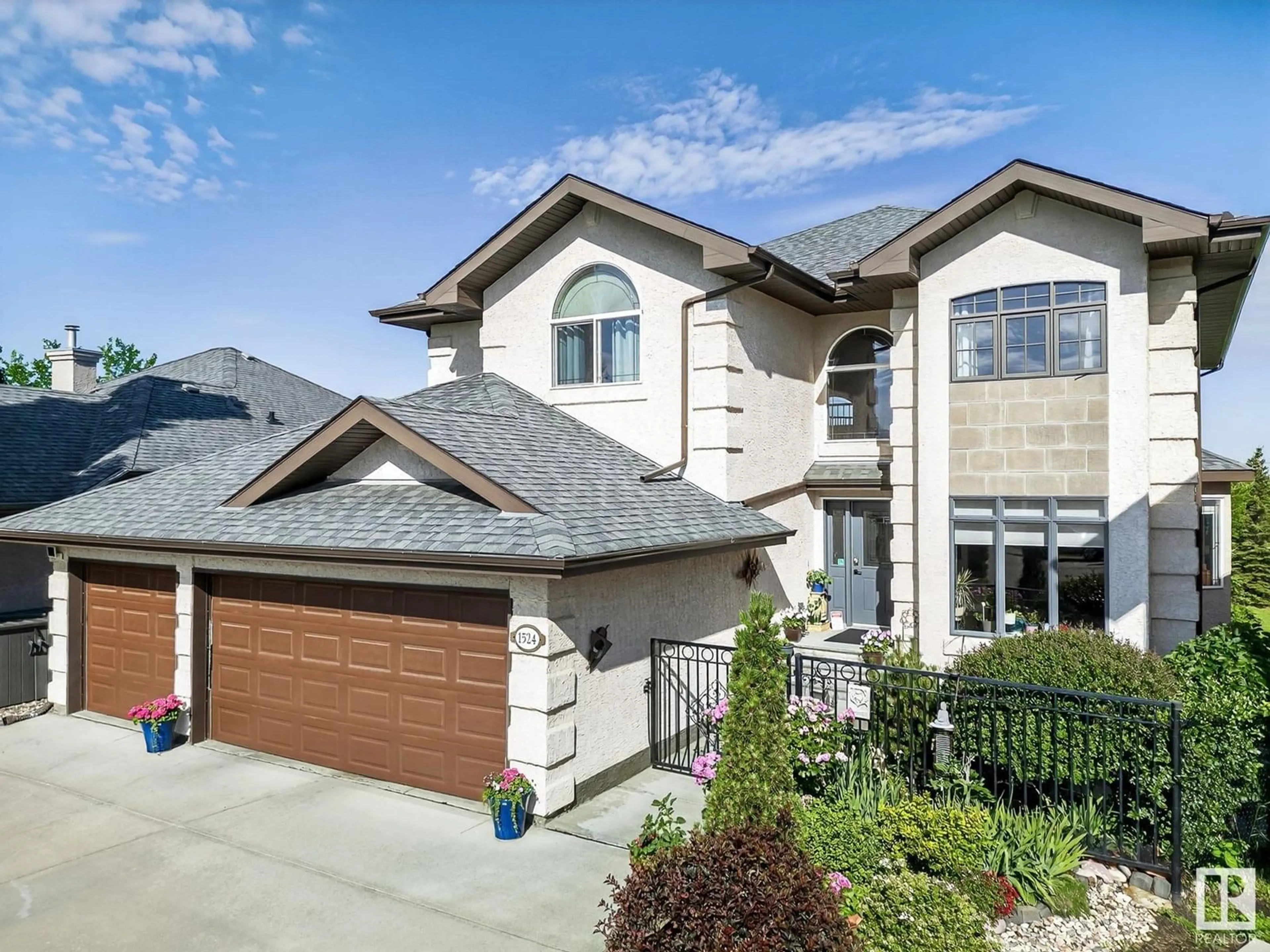 Home with brick exterior material, street for NW - 1524 HASWELL CL, Edmonton Alberta T6R3J4