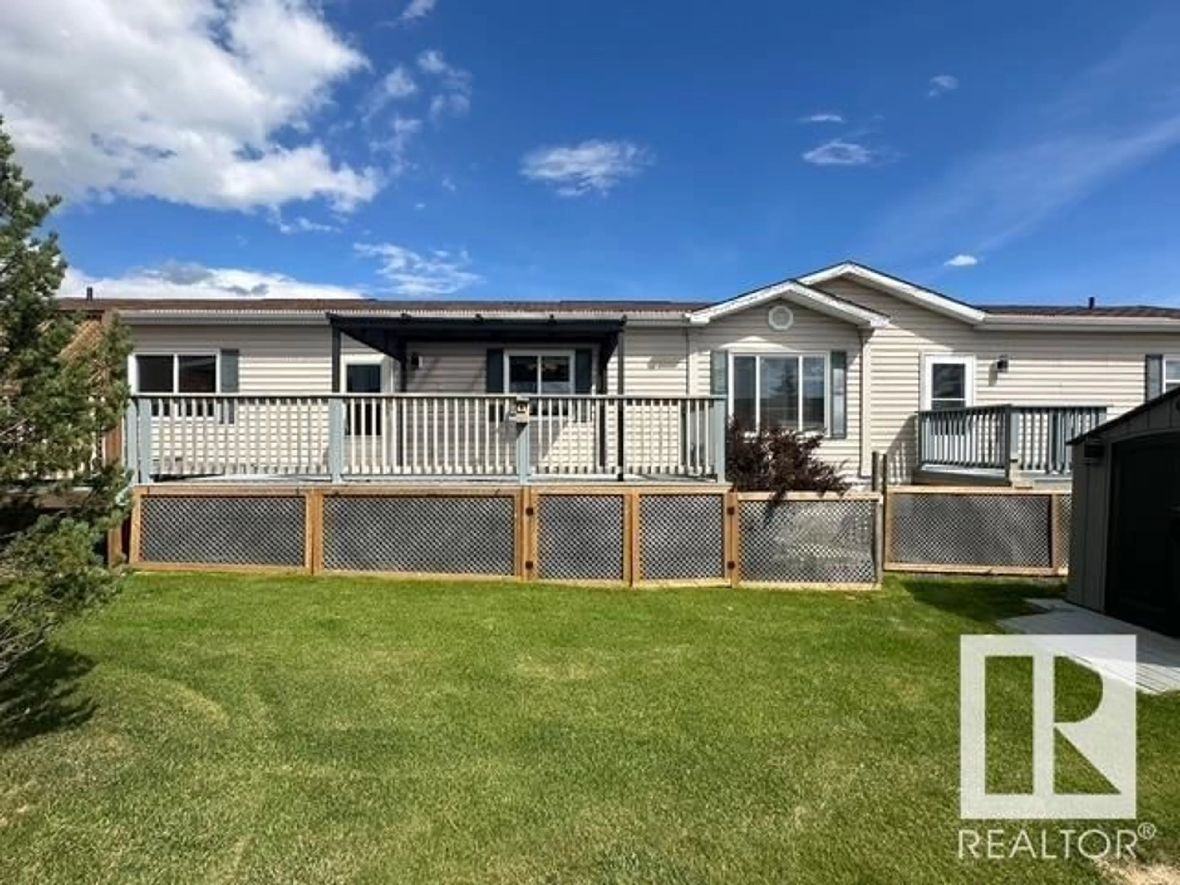 A pic from outside/outdoor area/front of a property/back of a property/a pic from drone, water/lake/river/ocean view for 1244 RANGE ROAD 272, Rural Parkland County Alberta T7X4K4