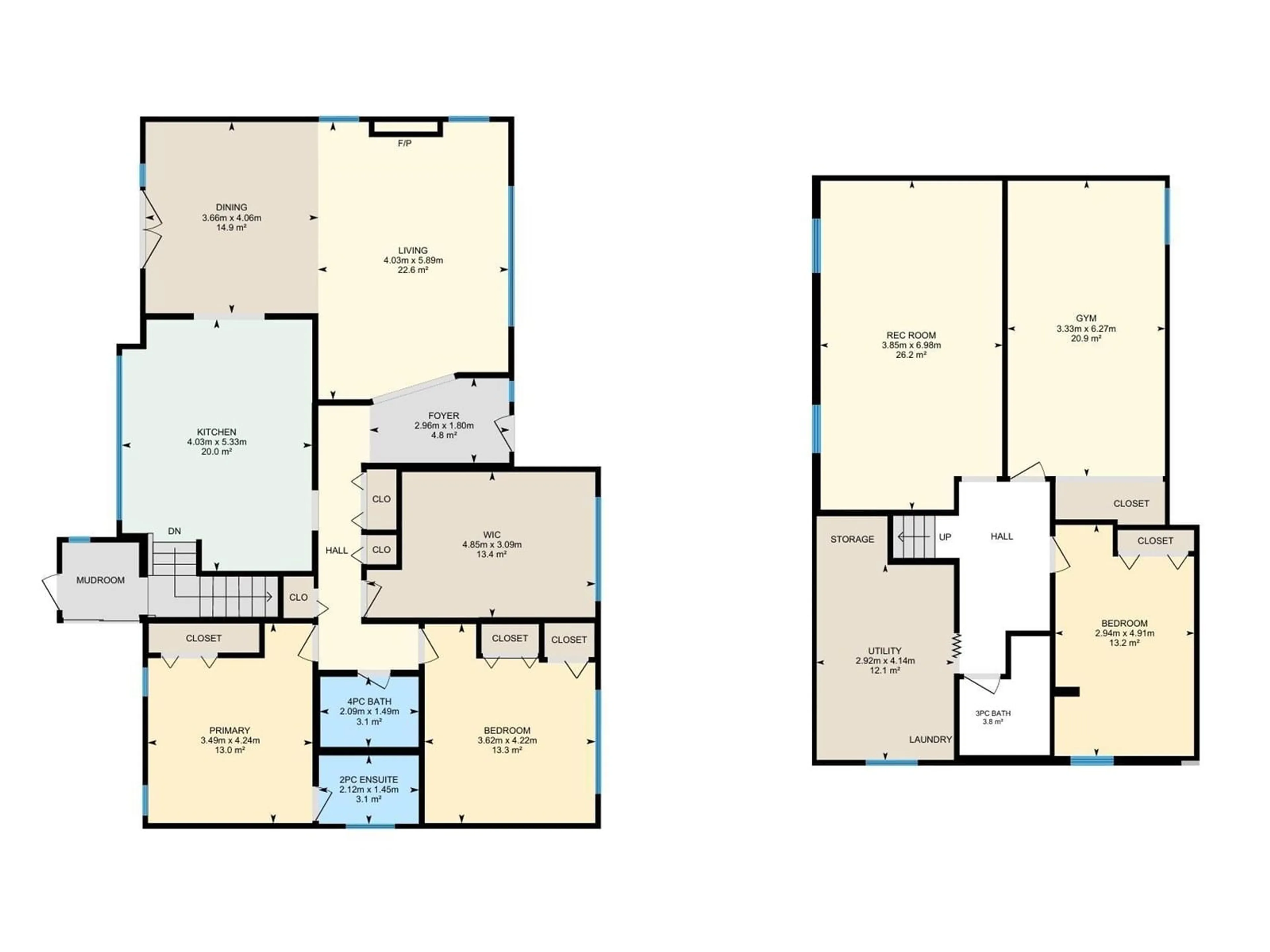 Floor plan for 7911 146 ST, Edmonton Alberta T5R0V5
