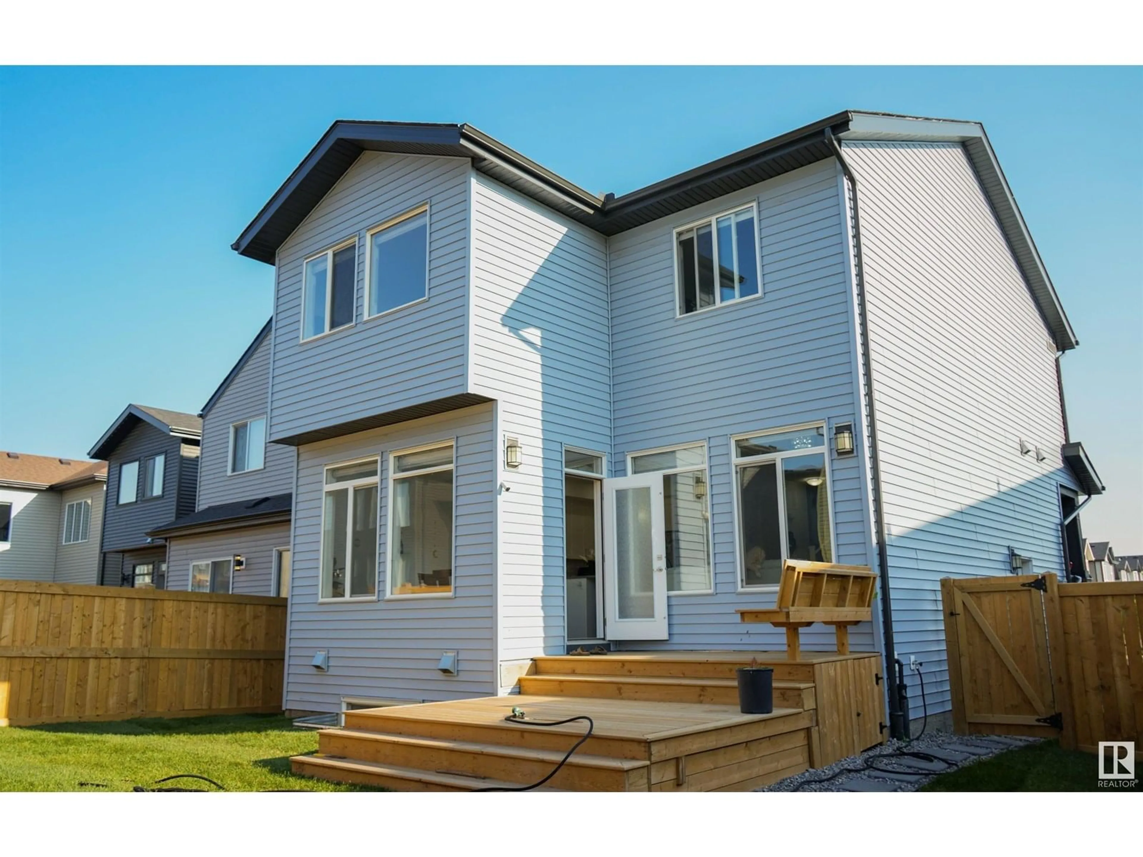 Home with vinyl exterior material, street for SW - 15940 19 AV, Edmonton Alberta T6W4X6