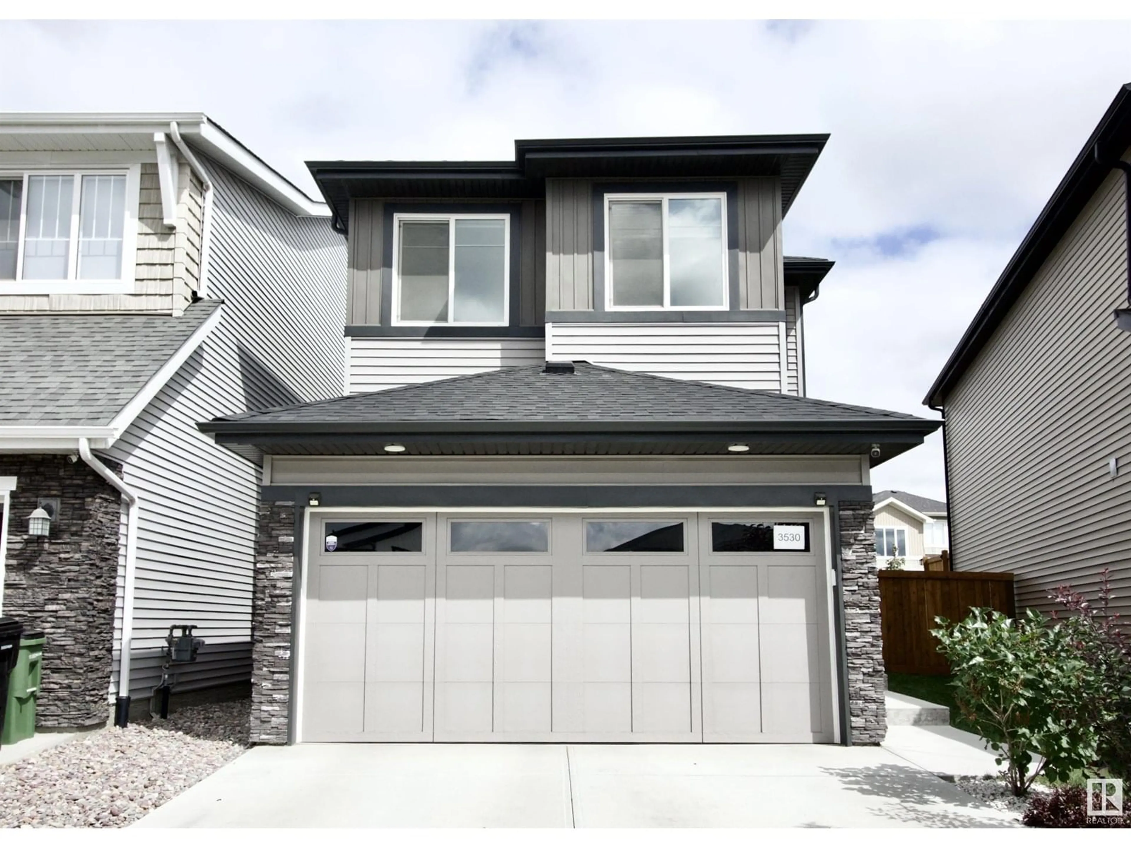 Home with vinyl exterior material, street for 3530 CHECKNITA POINT, Edmonton Alberta T6W4W6