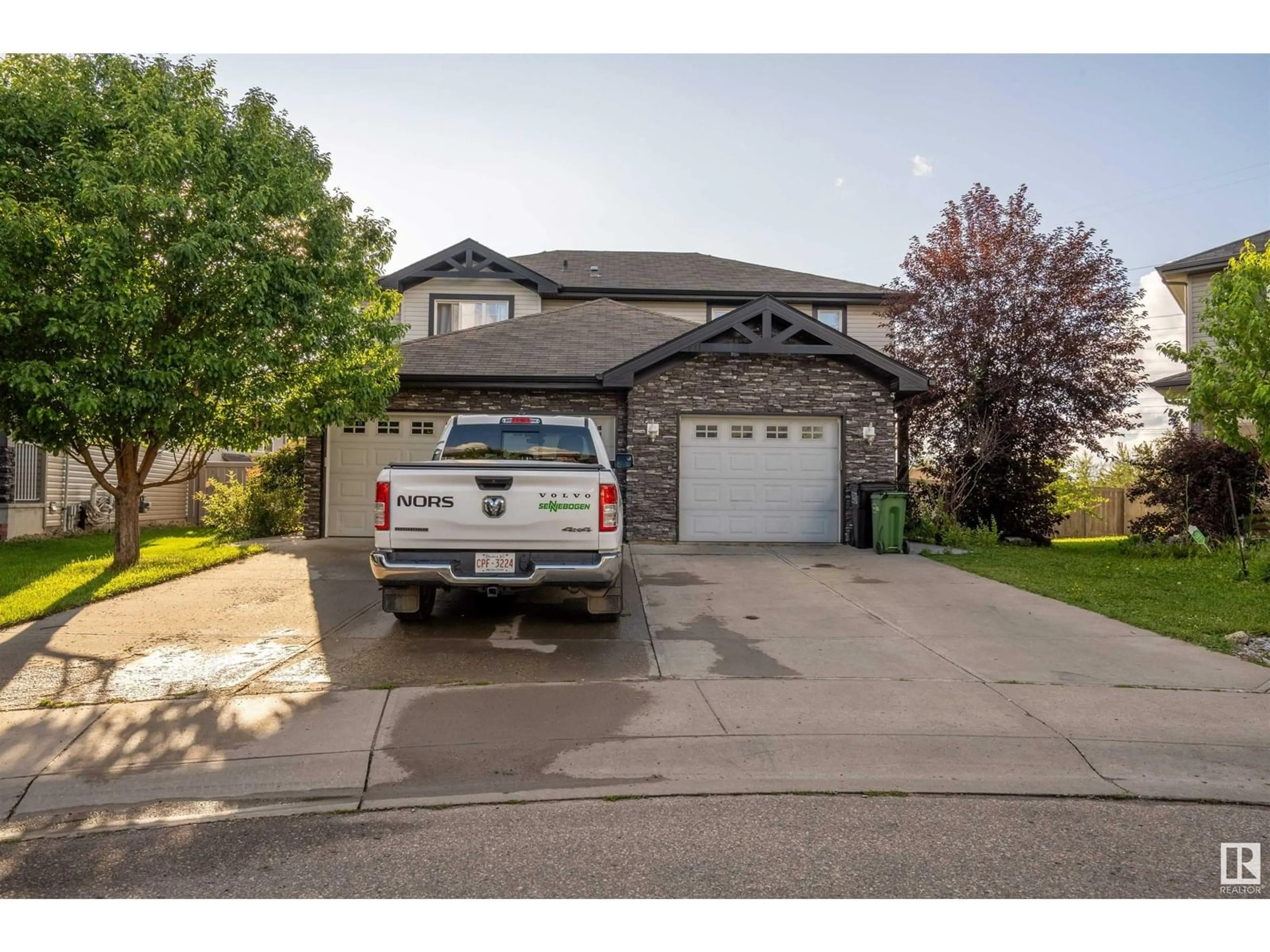 Home with vinyl exterior material, street for 104 53 ST, Edmonton Alberta T6X0W9