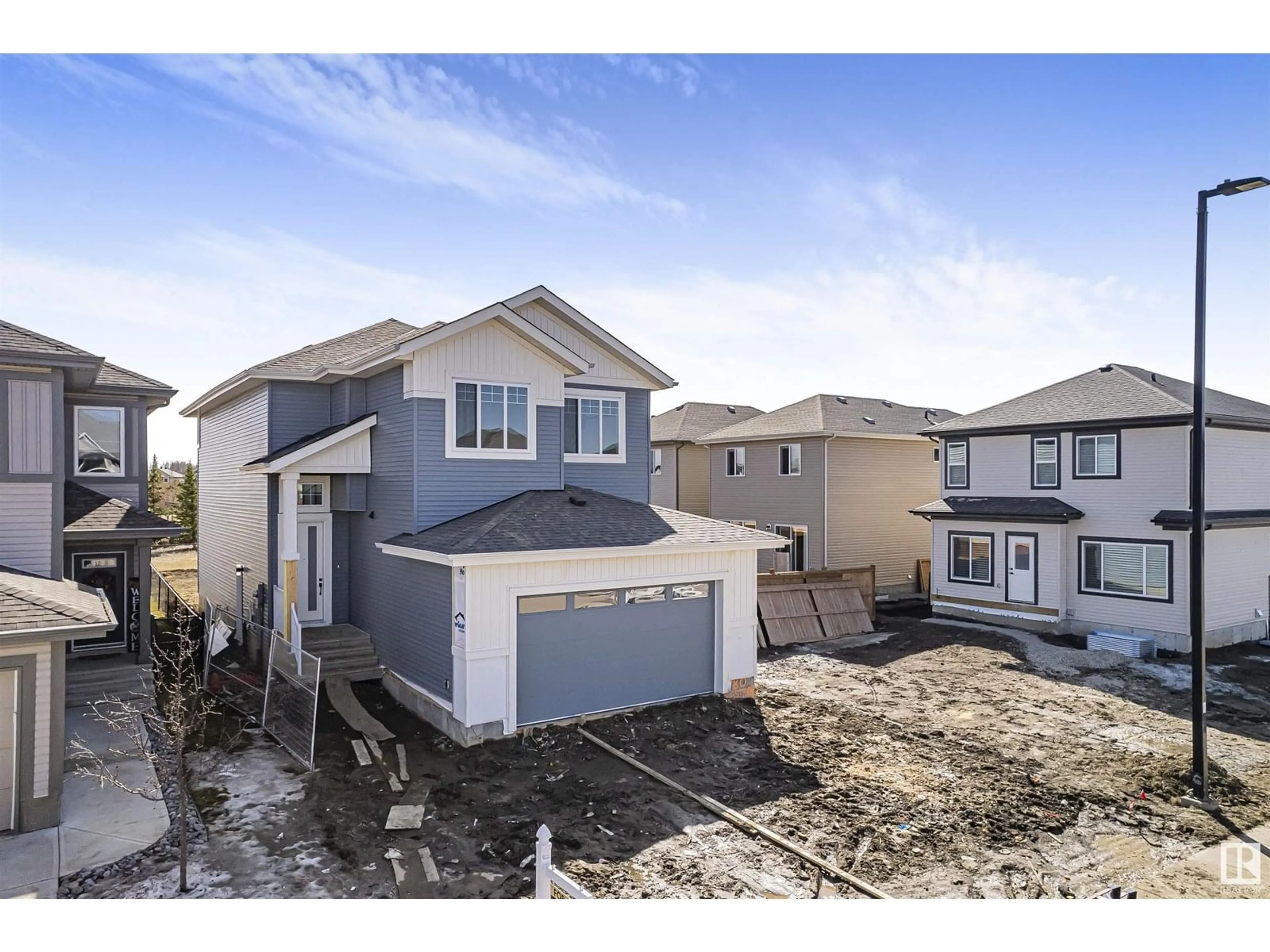 A pic from outside/outdoor area/front of a property/back of a property/a pic from drone, street for 1780 WESTERRA LO, Stony Plain Alberta T7Z0L8