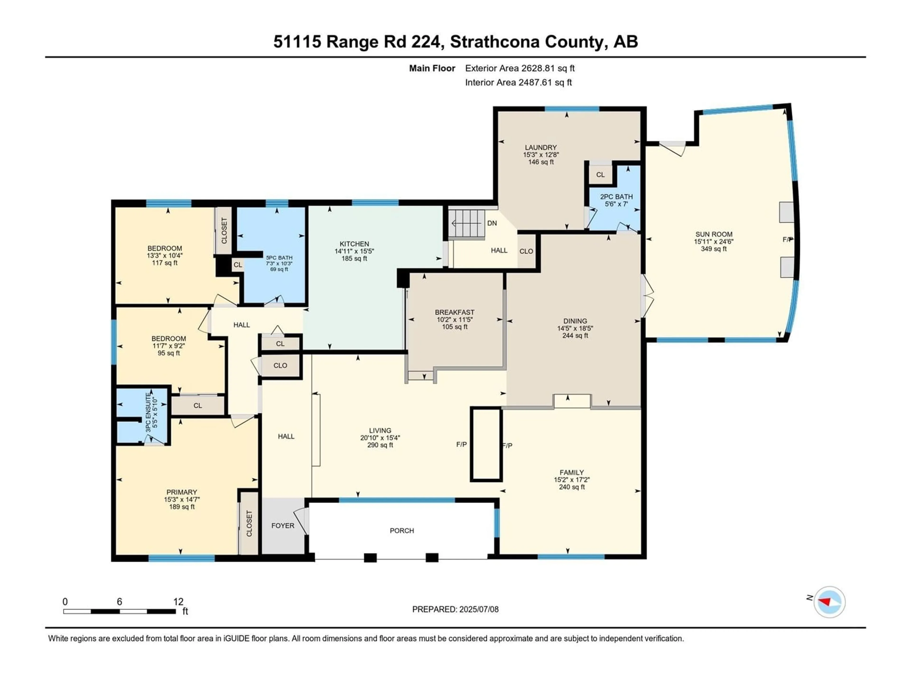 Floor plan for 51115 RGE ROAD 224, Rural Strathcona County Alberta T8C1H1