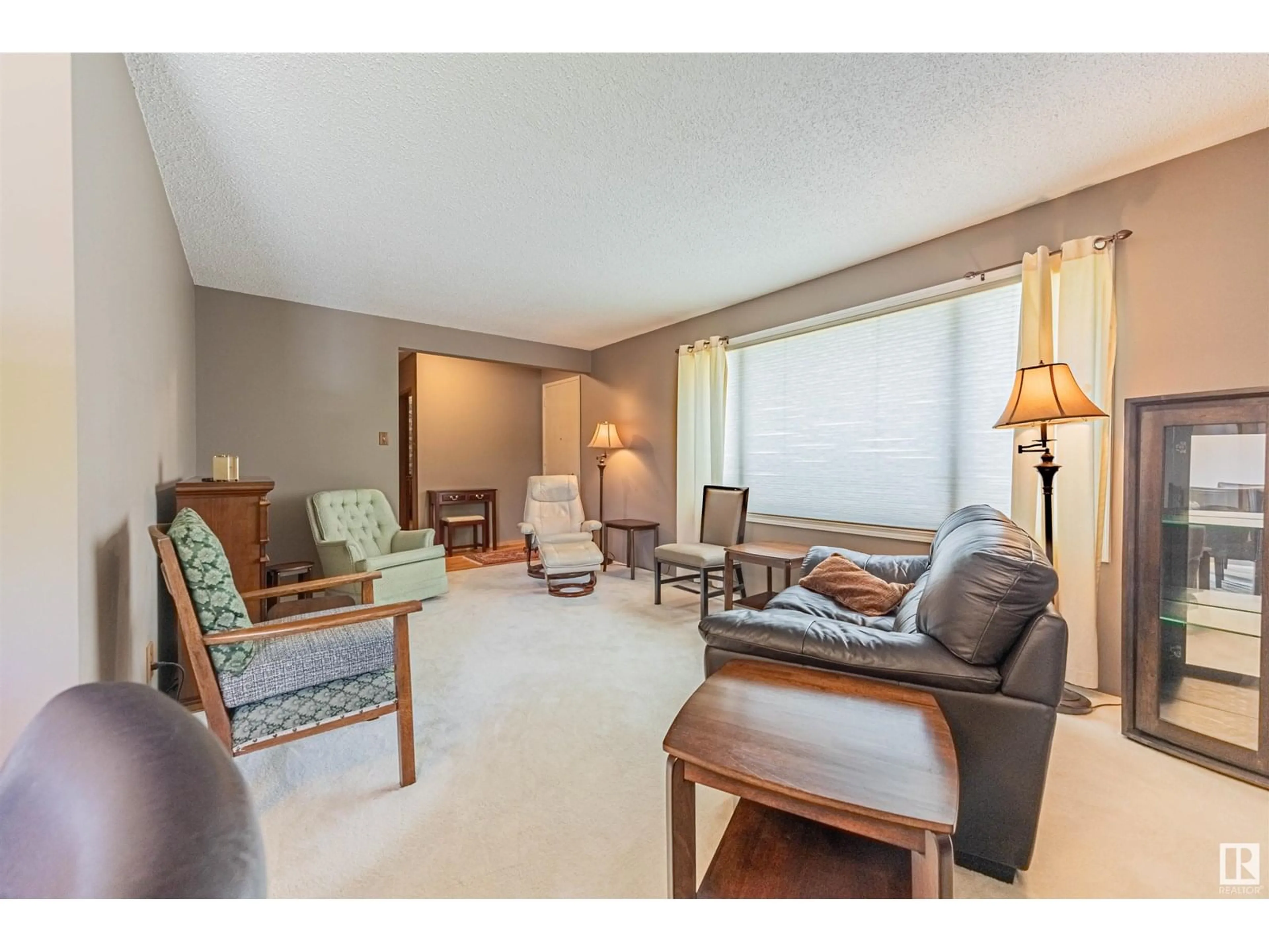 Living room with furniture, unknown for NW - 9359 58 ST, Edmonton Alberta T6B1L7
