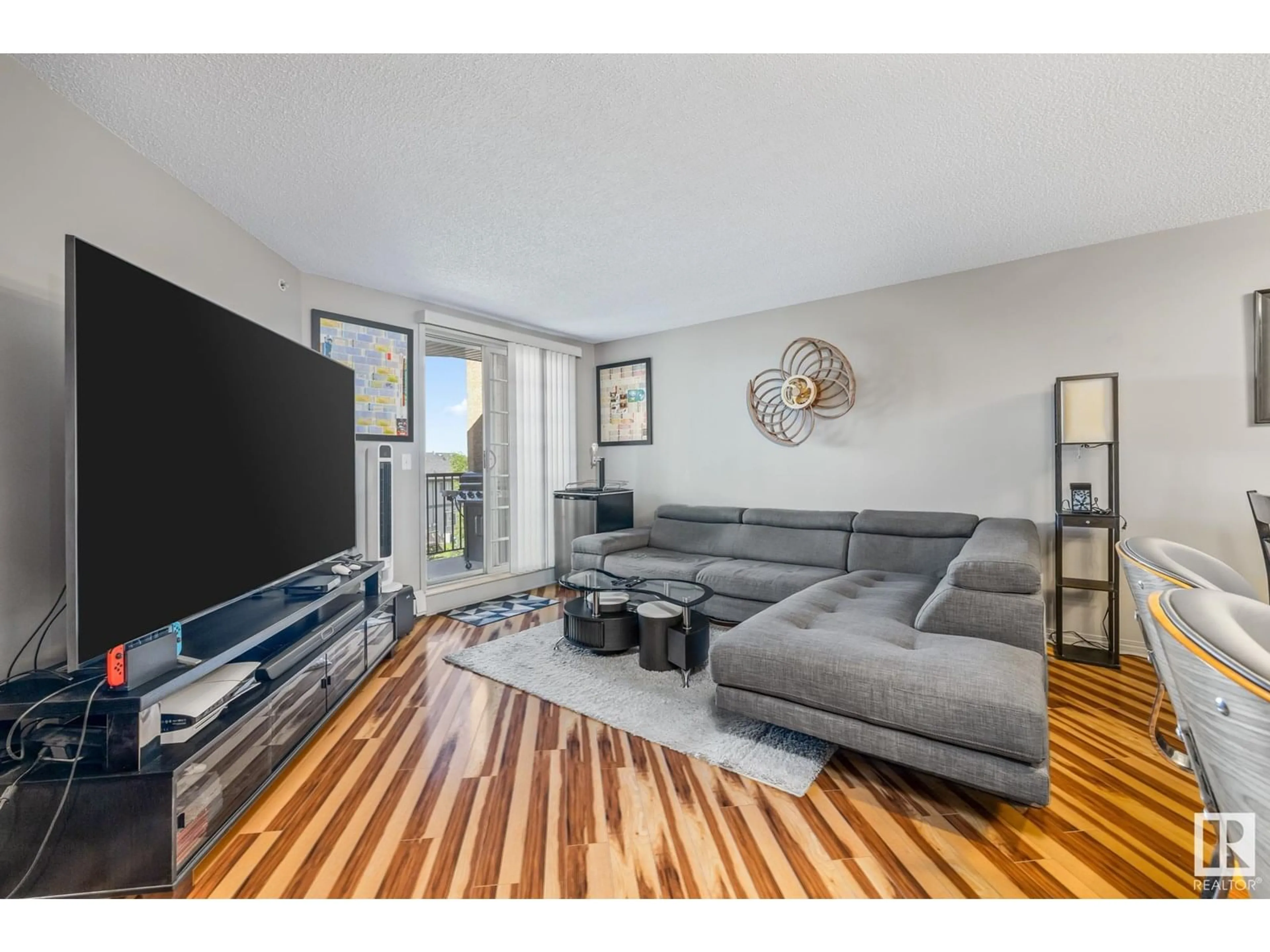 Living room with furniture, unknown for #412 - 11449 ELLERSLIE RD SW, Edmonton Alberta T6W1T2