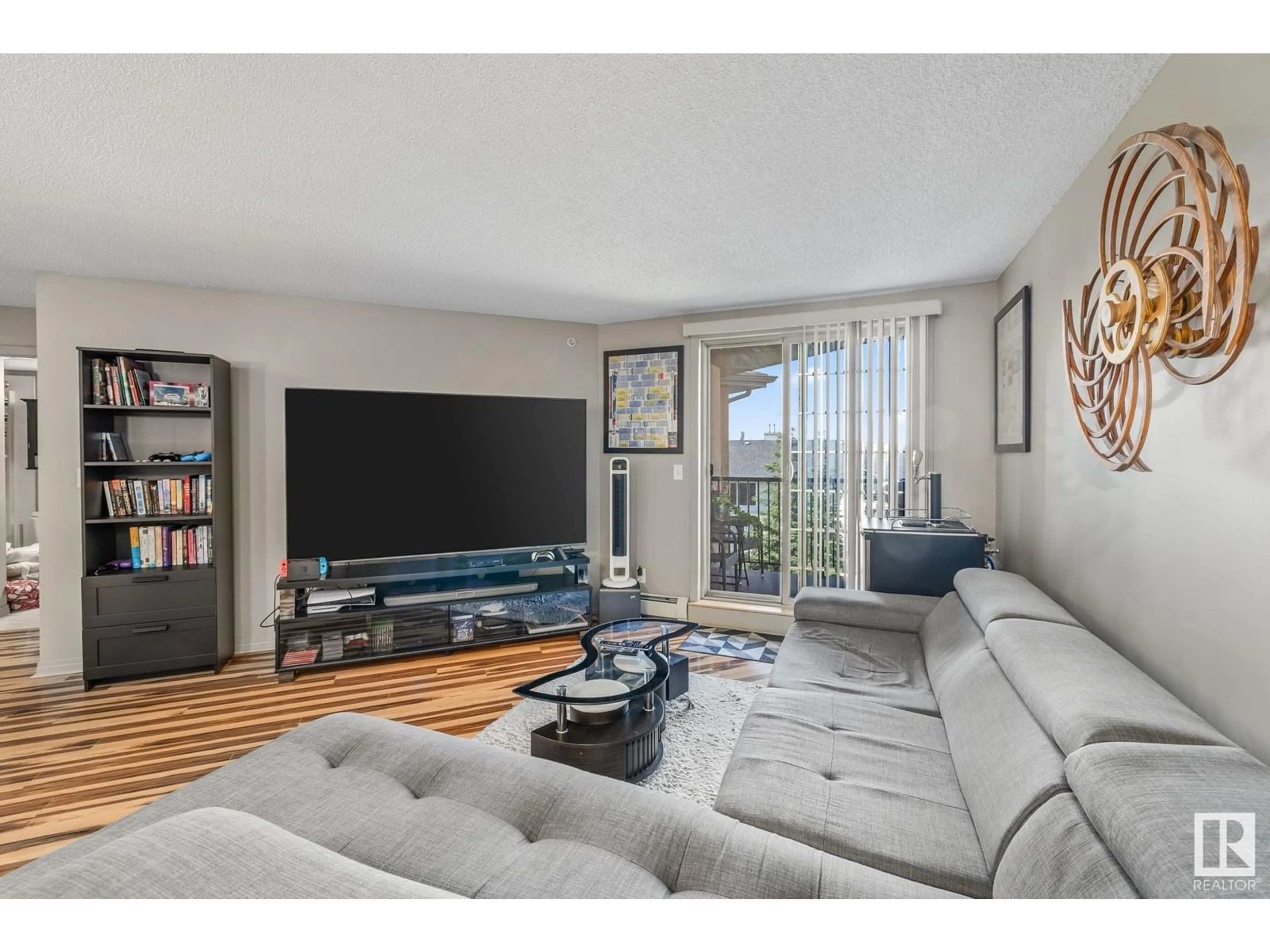 Living room with furniture, unknown for #412 - 11449 ELLERSLIE RD SW, Edmonton Alberta T6W1T2