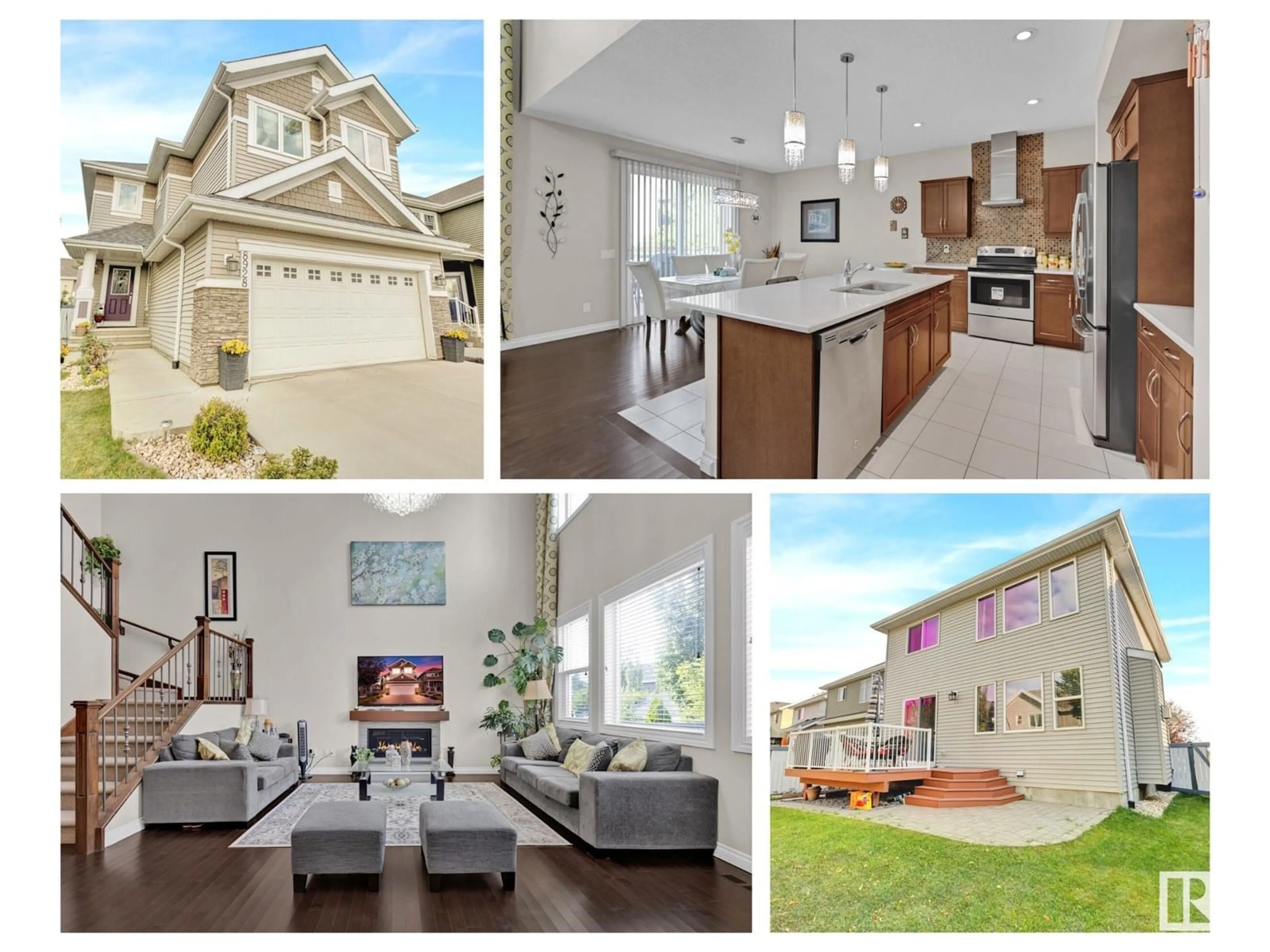 Open concept kitchen, unknown for SW - 8928 23 AV, Edmonton Alberta T6X2C3