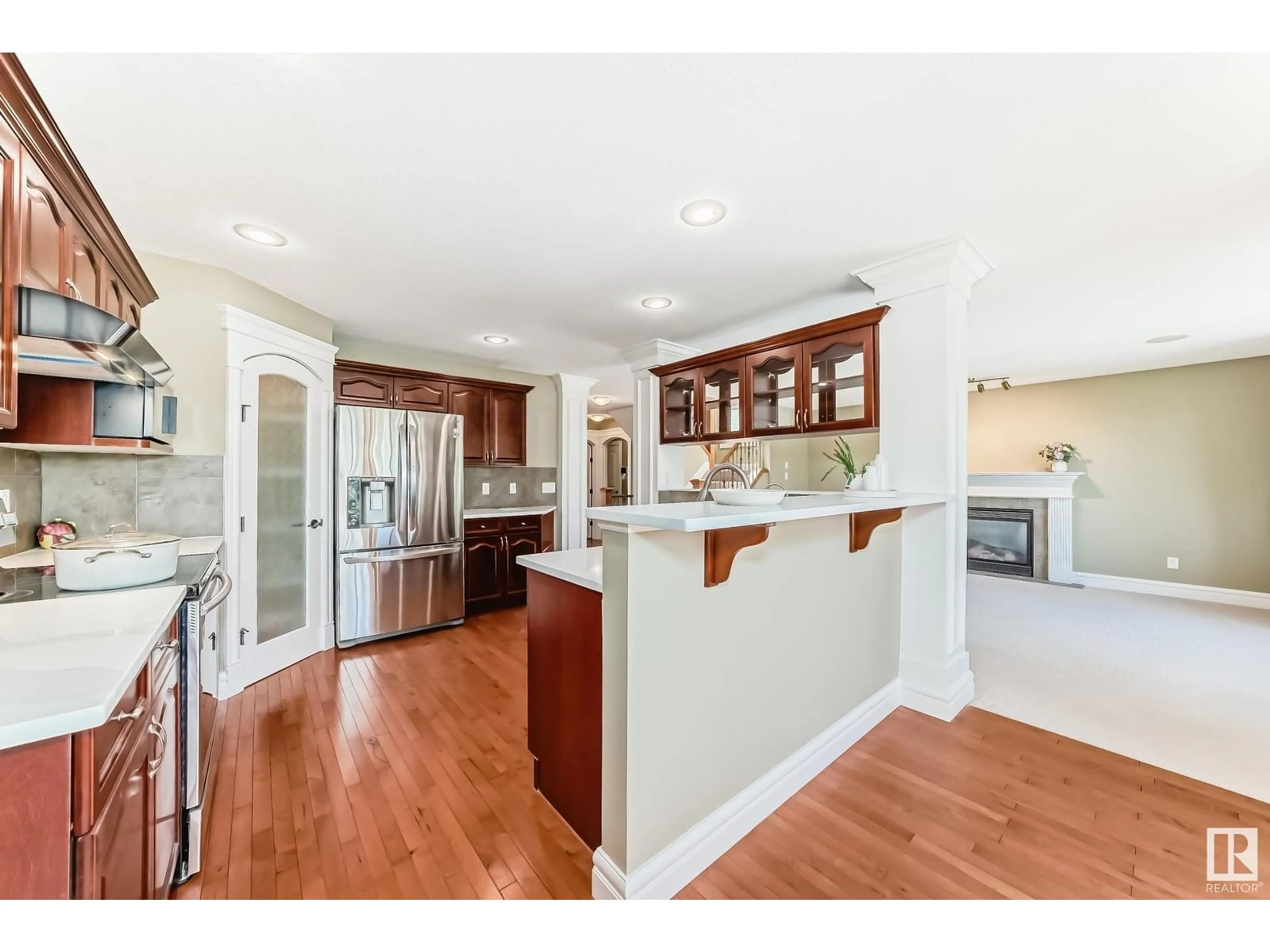 Open concept kitchen, unknown for 7355 SINGER WY, Edmonton Alberta T6R3R9