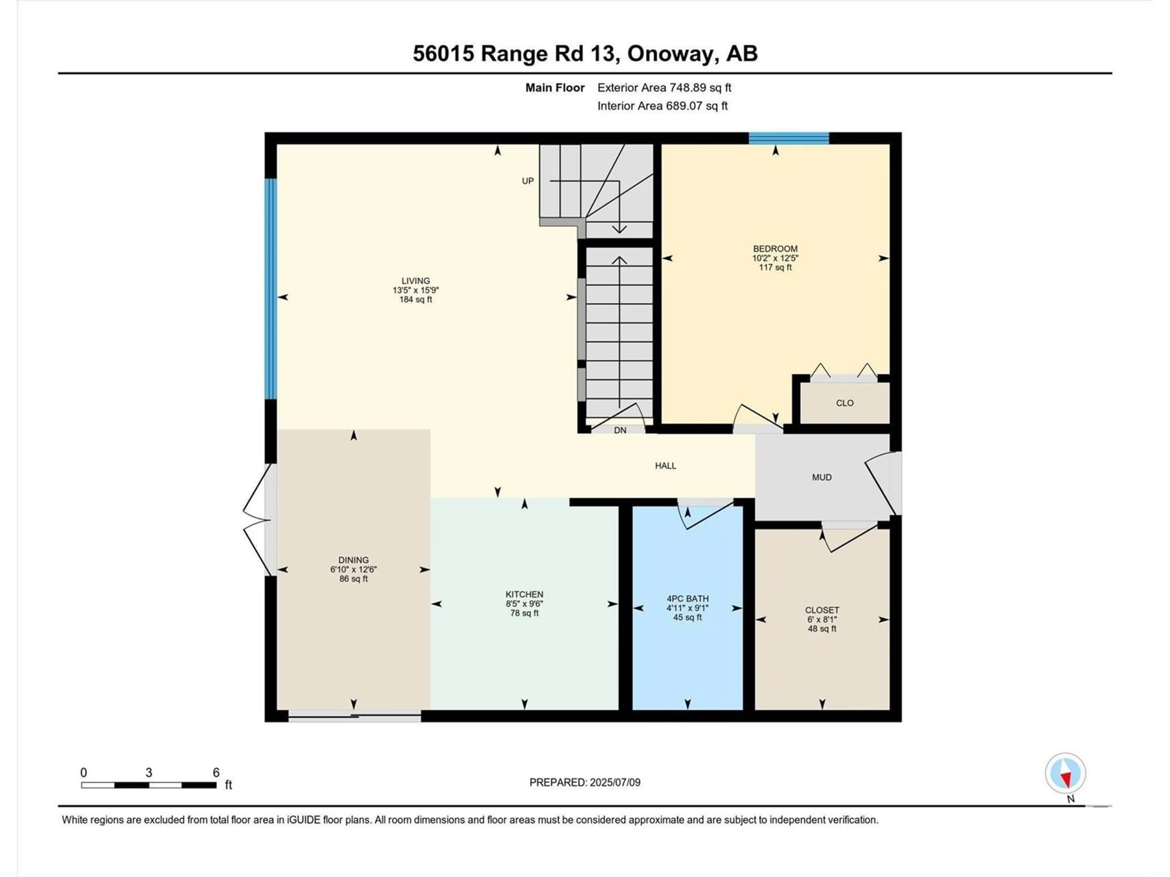 Floor plan for 56015 RGE RD 13, Rural Lac Ste. Anne County Alberta T0E1V0
