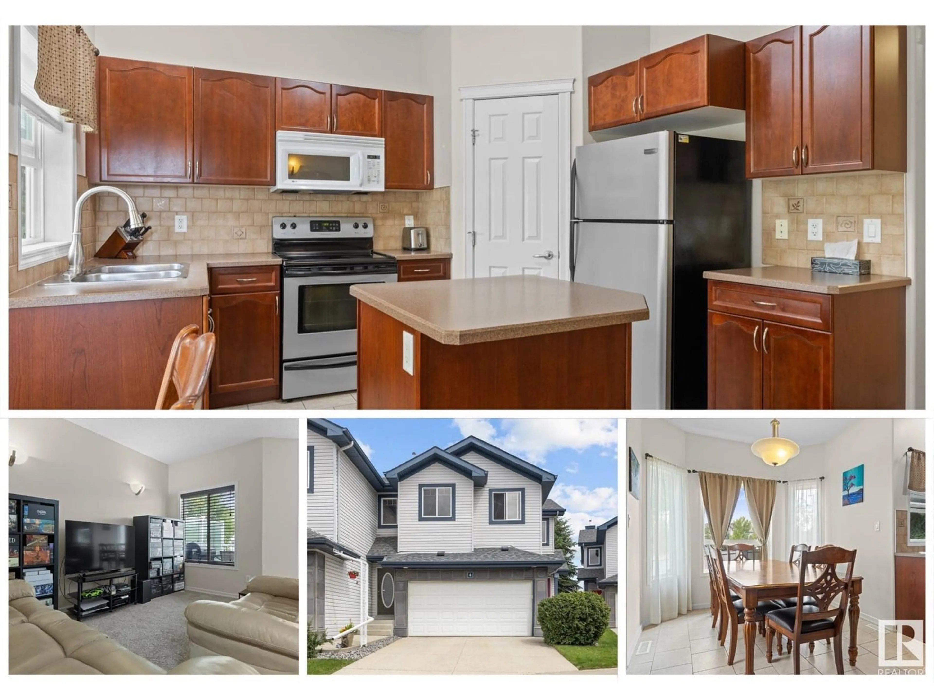 Standard kitchen, unknown for #4 - 3003 34 AV, Edmonton Alberta T6T0A1