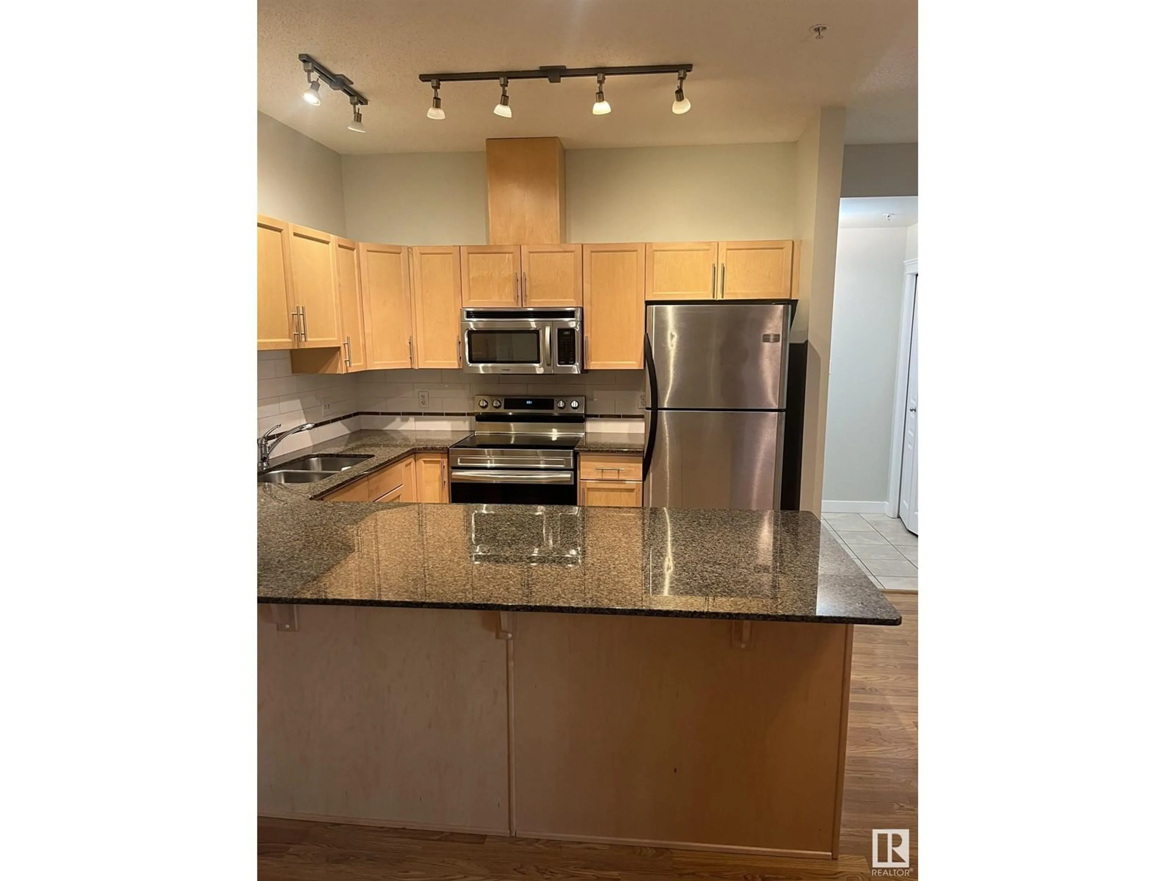 Open concept kitchen, unknown for 110 - 10333 112 ST NW, Edmonton Alberta T5K0B4