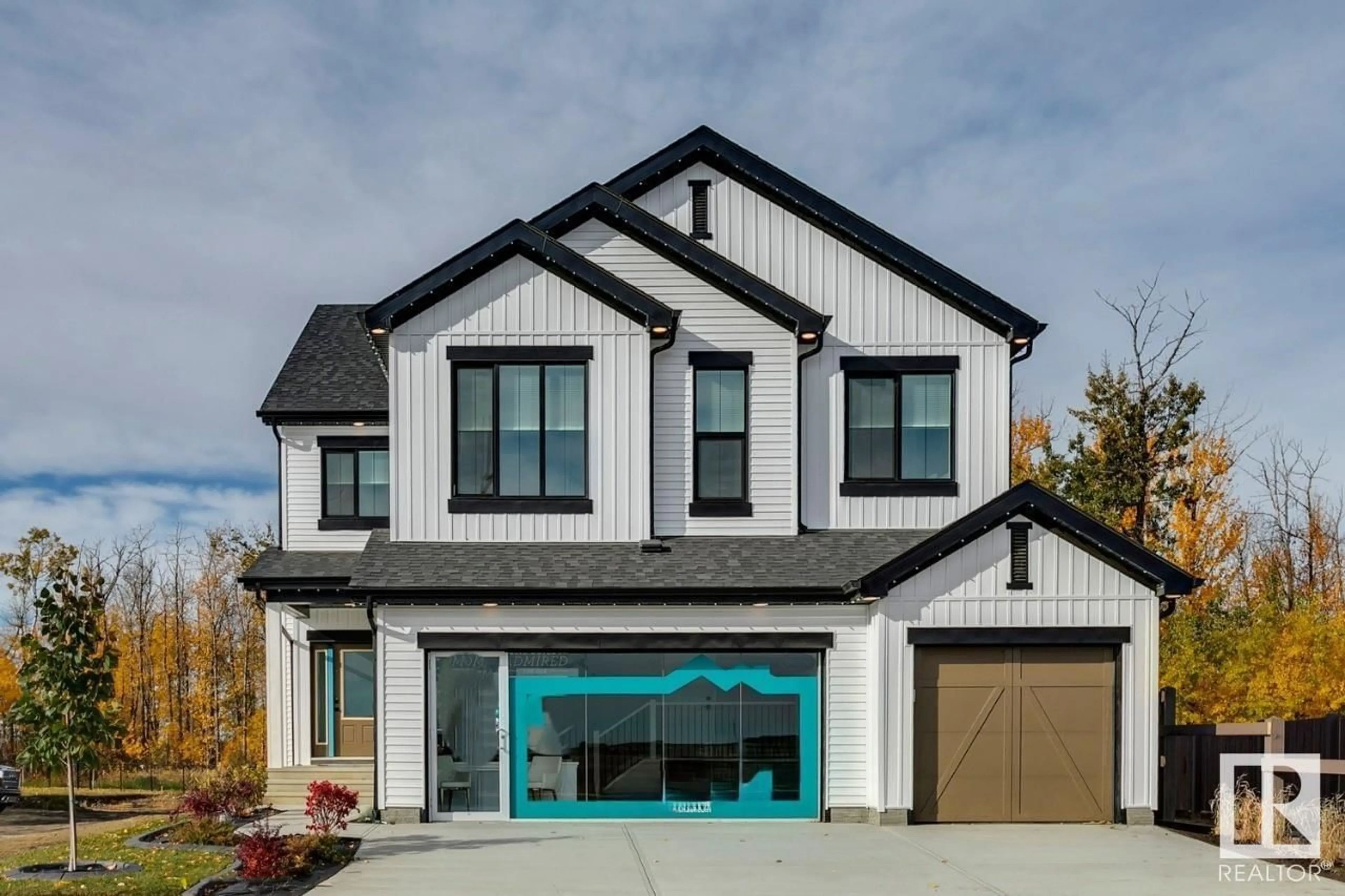 Home with brick exterior material, street for NW - 2616 204 ST, Edmonton Alberta T6M0N9