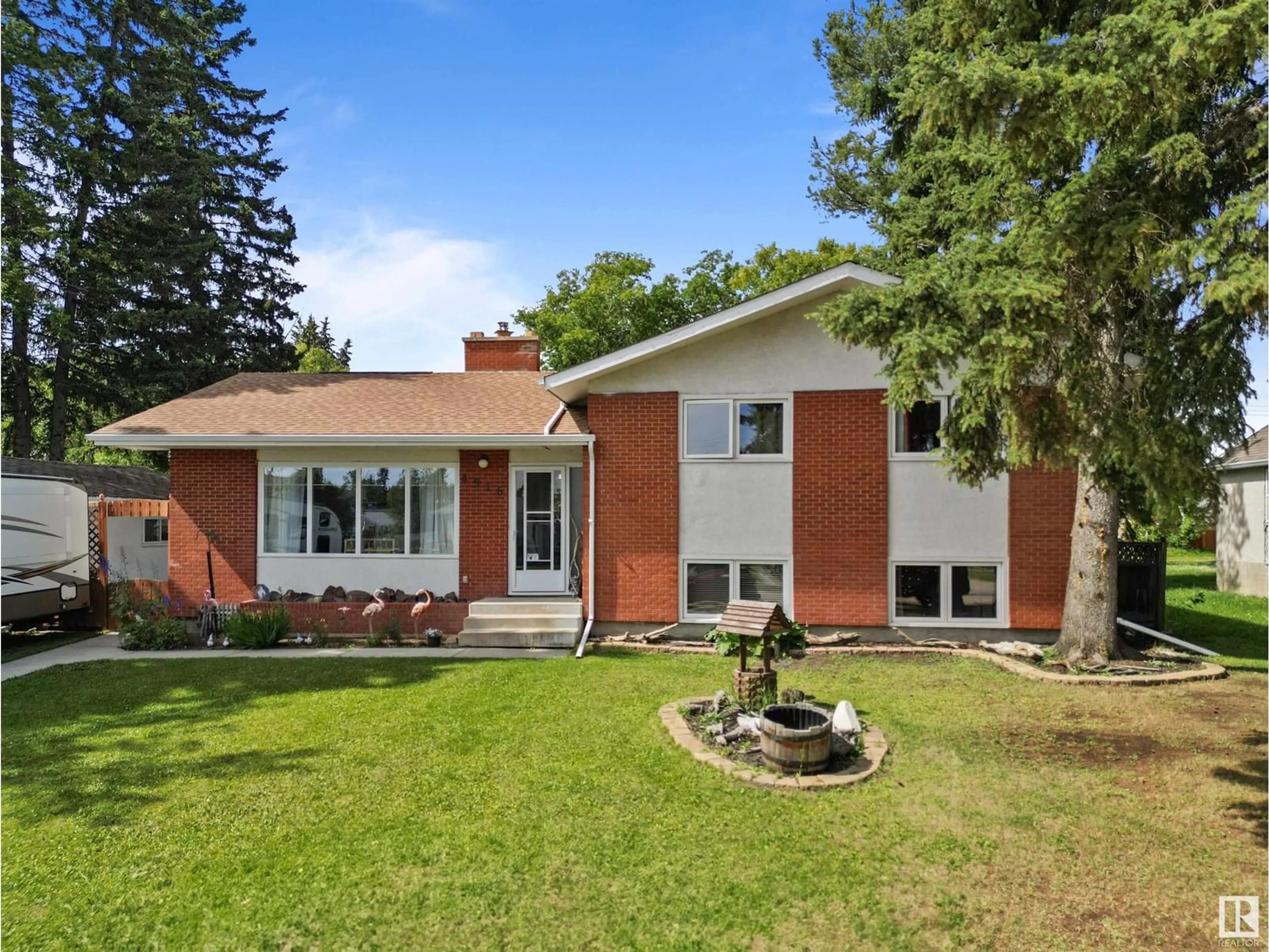 Home with brick exterior material, street for 4916 51 AVENUE, Breton Alberta T0C0P0