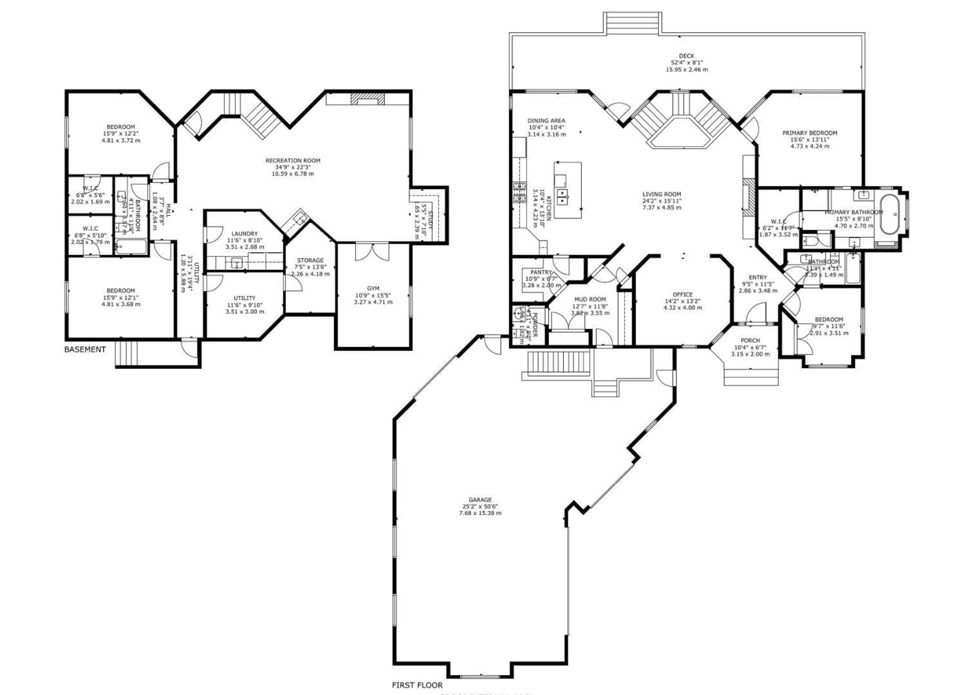 Floor plan for 25 - 26323 TWP ROAD 532 A, Rural Parkland County Alberta T7X4M1