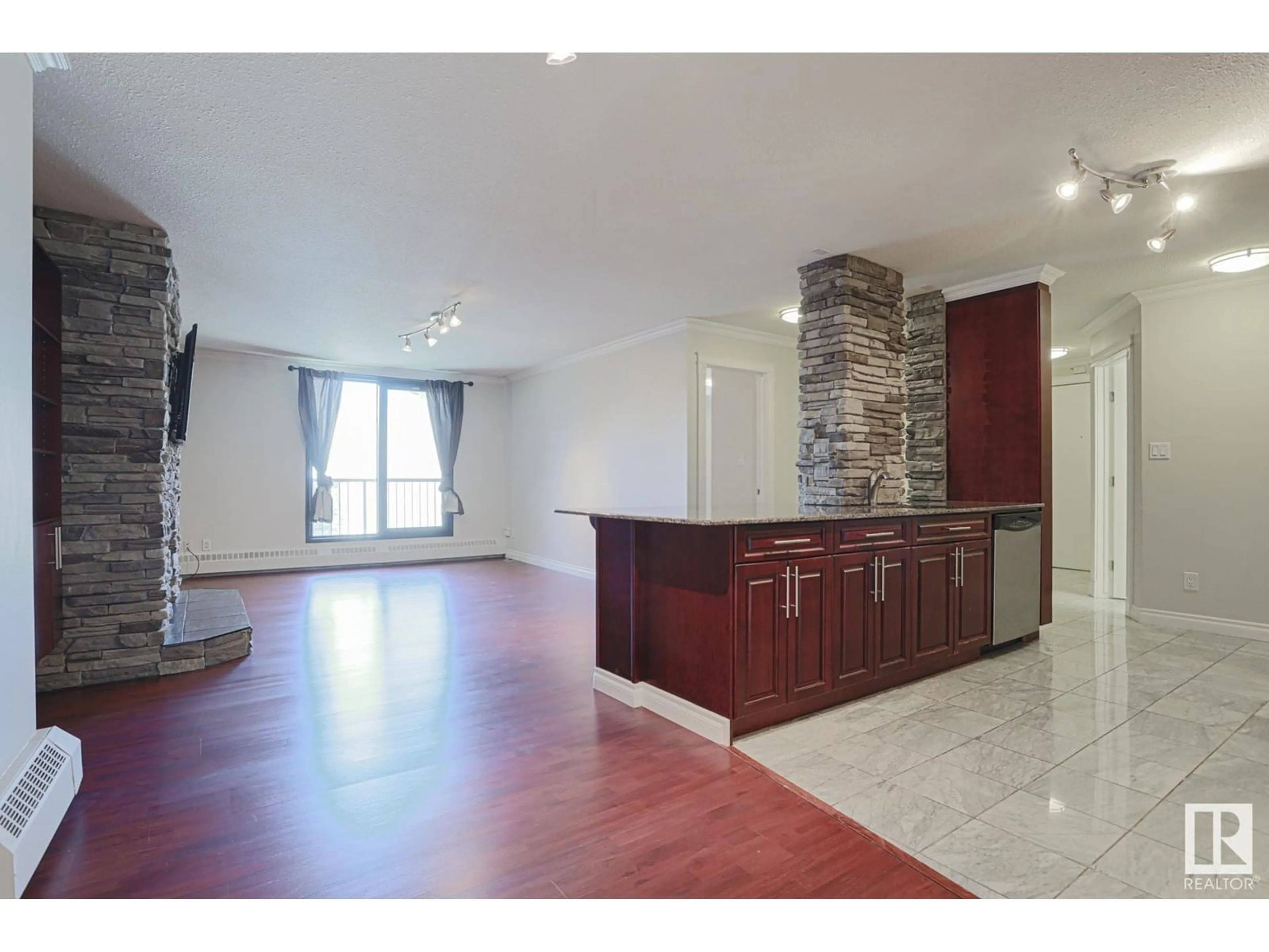 Open concept kitchen, unknown for 1407 - 10125 109 ST NW, Edmonton Alberta T5J3P1