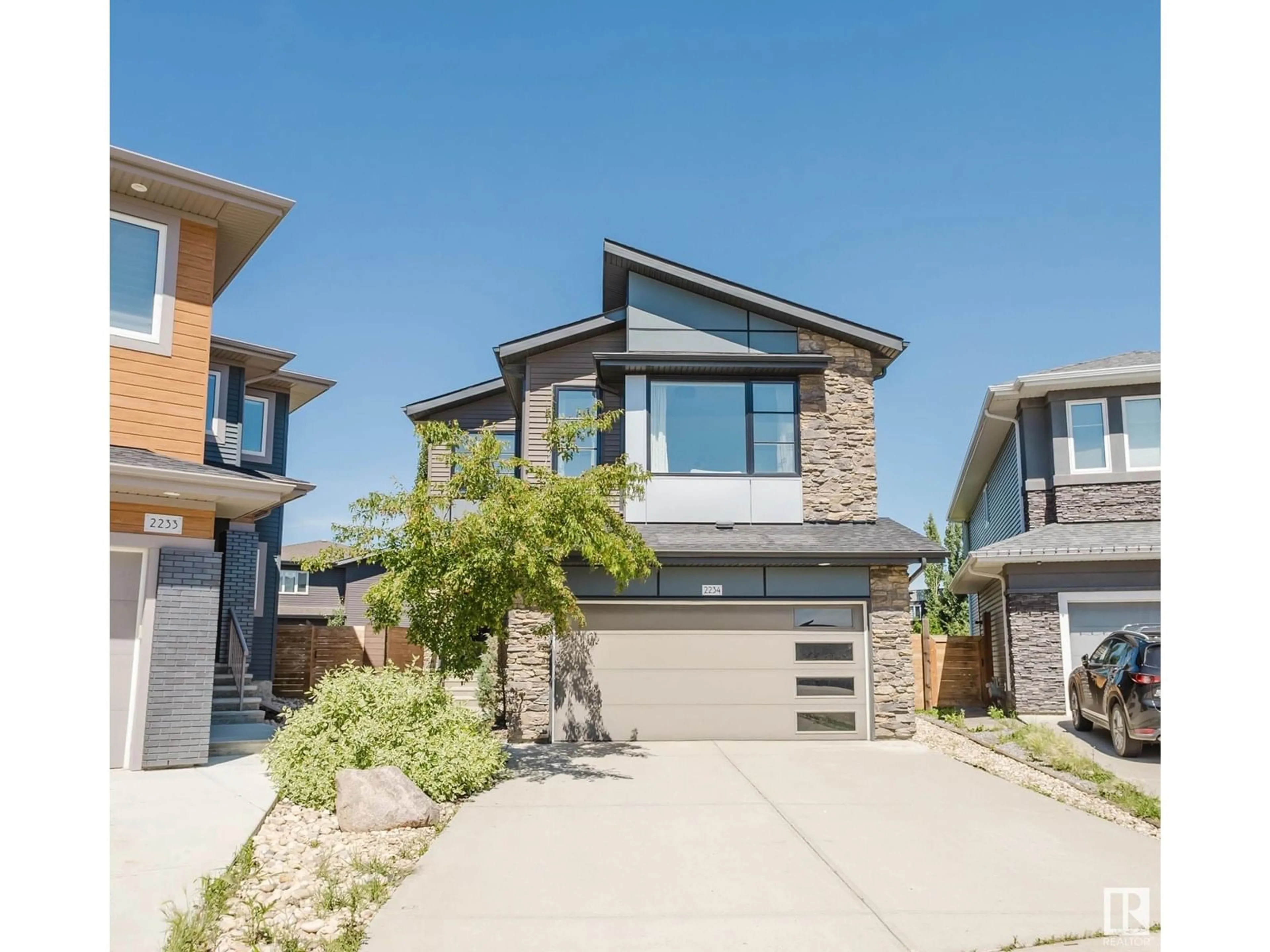 Home with brick exterior material, street for 2234 WARE CO, Edmonton Alberta T6W2T9