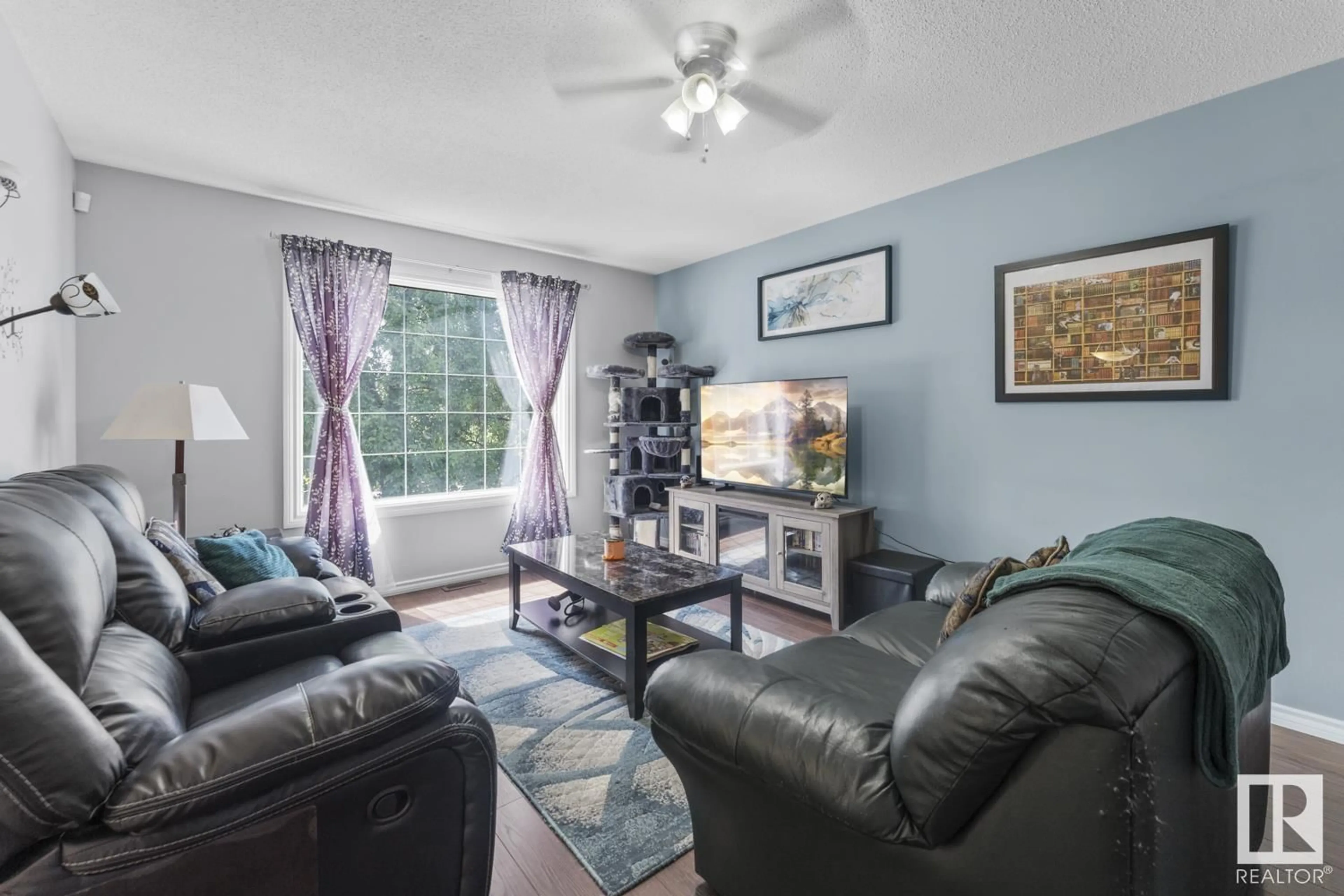 Living room with furniture, unknown for 4304 50 AV, Cold Lake Alberta T9M2B3