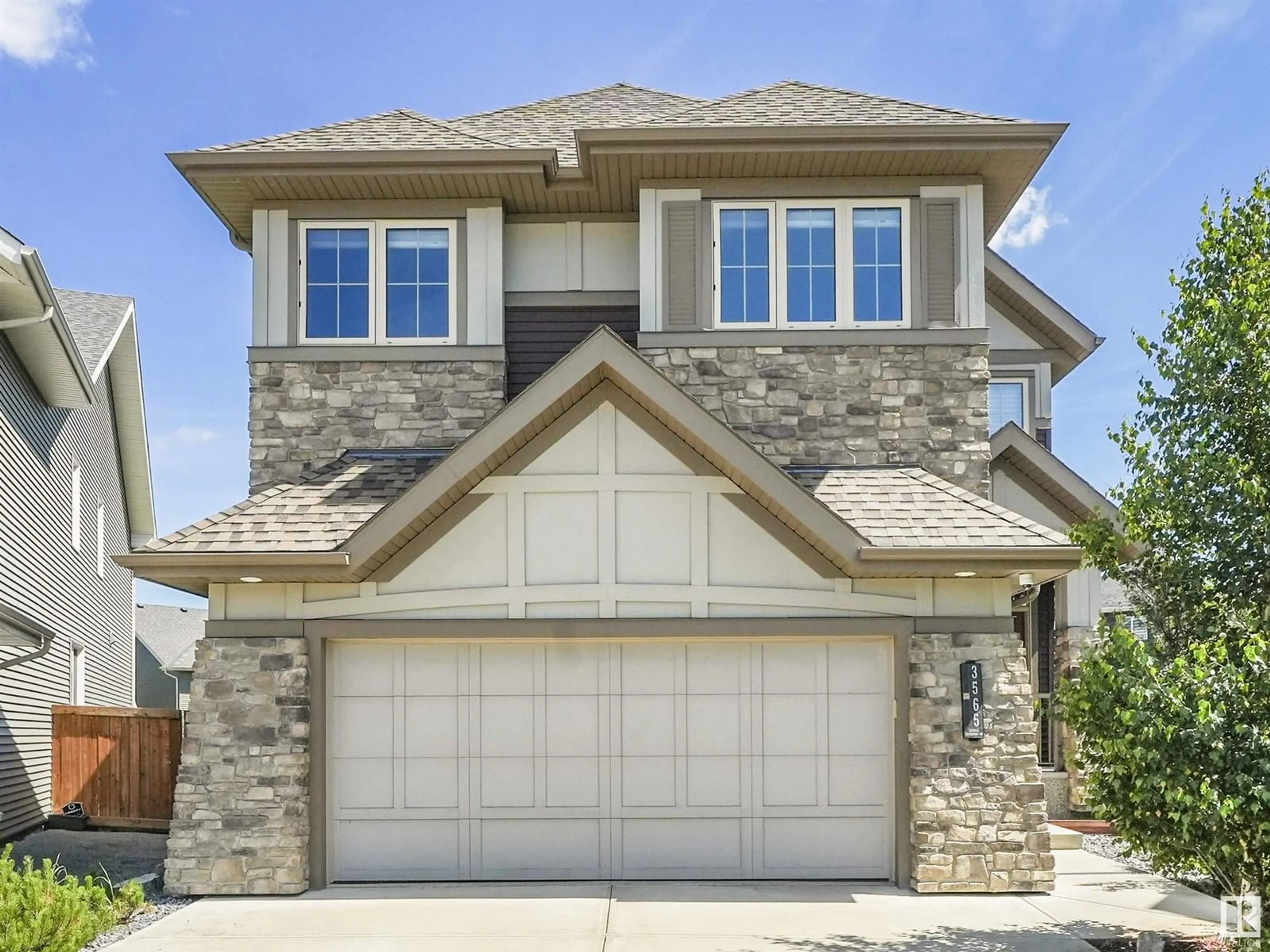 Home with brick exterior material, street for SW - 3565 KESWICK BV, Edmonton Alberta T6W3W9