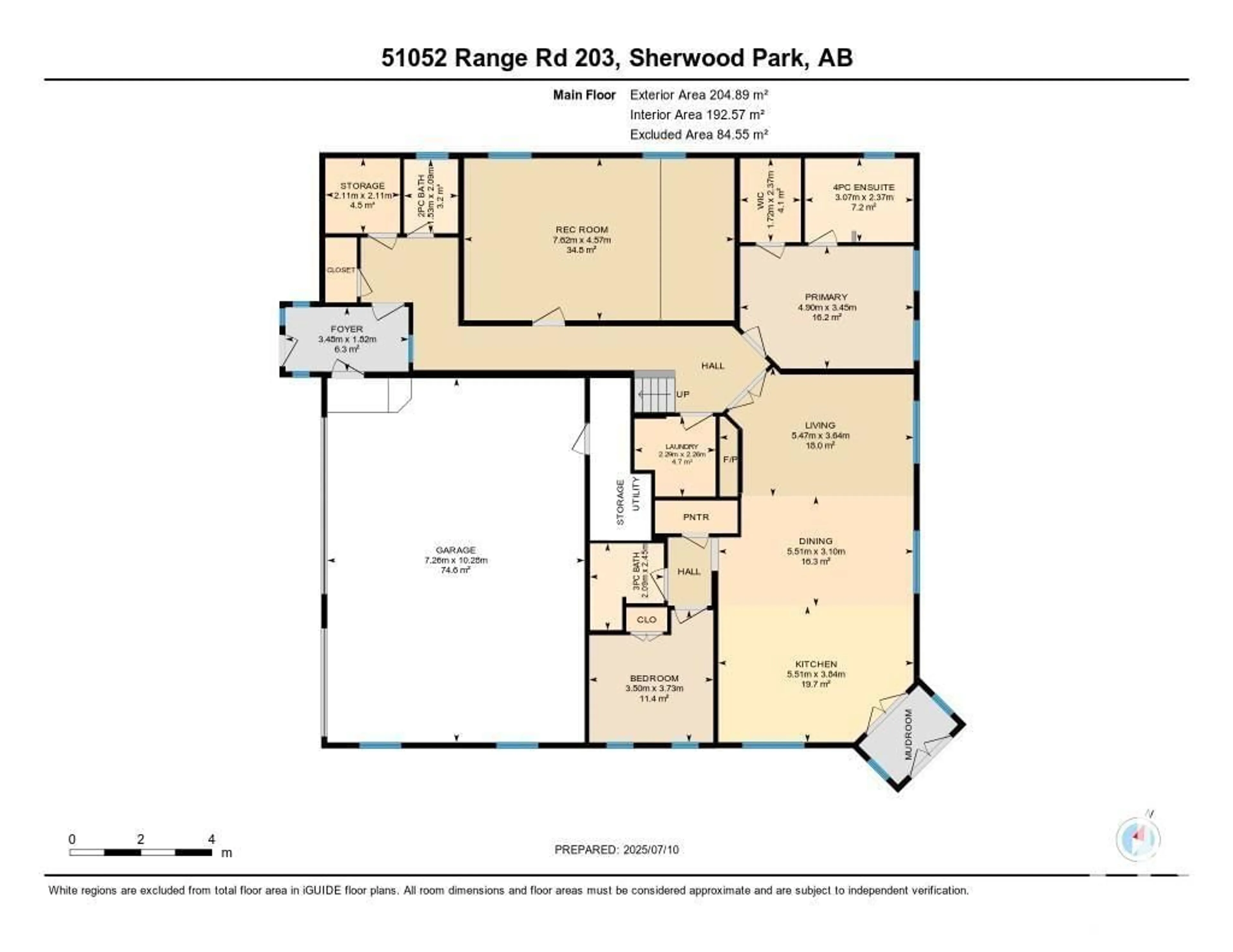 Floor plan for 51052 RGE ROAD 203, Rural Strathcona County Alberta T8G1E4