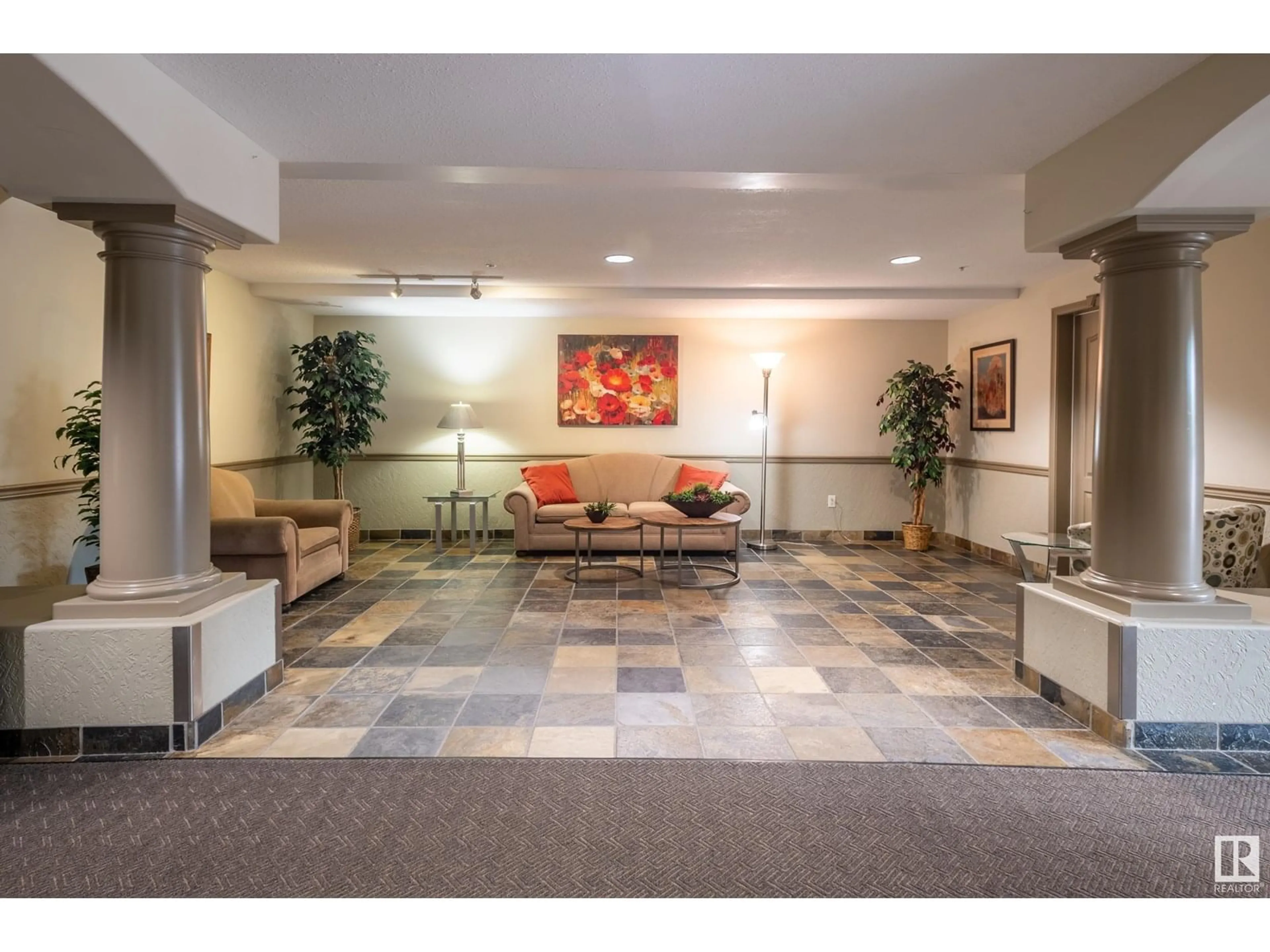 Lobby for #213 - 8912 156 ST, Edmonton Alberta T5R5Z2