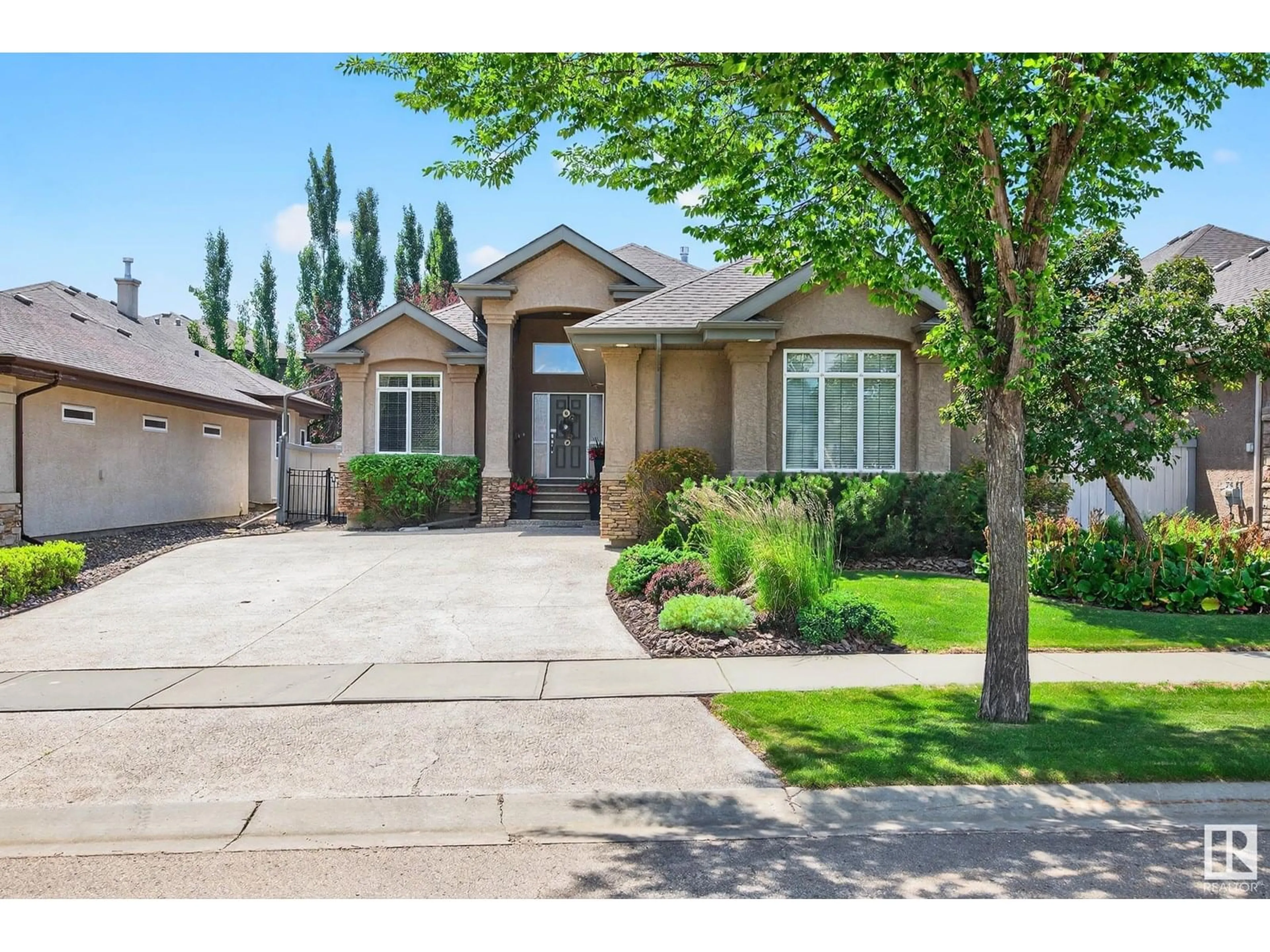 Home with brick exterior material, street for 99 LAFLEUR DR, St. Albert Alberta T8N7M8