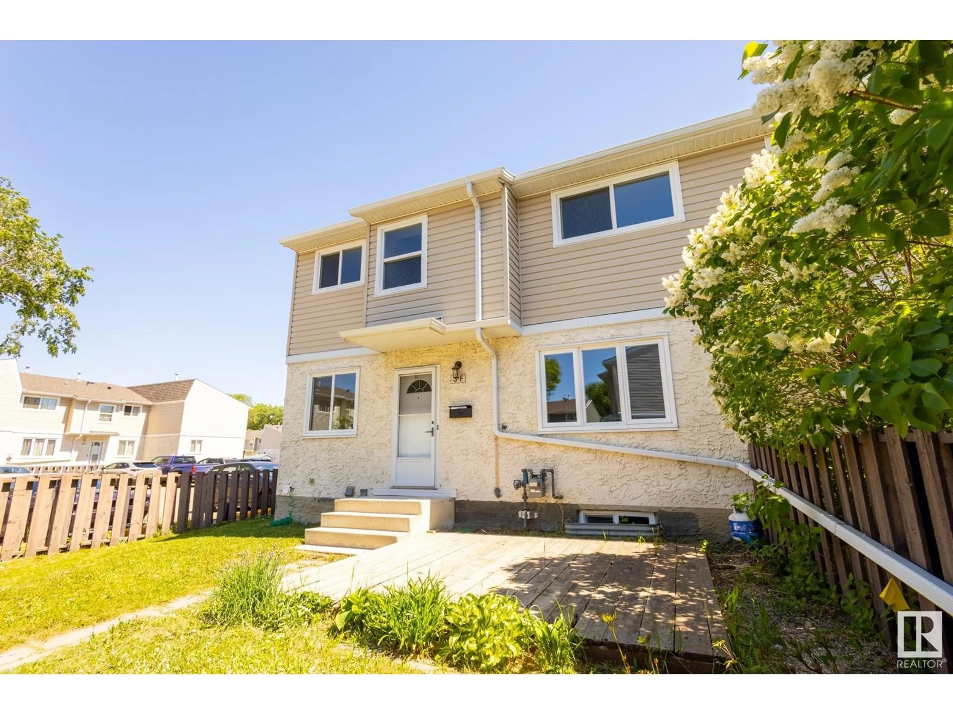 Home with vinyl exterior material, street for NW - 3F CLAREVIEW VG, Edmonton Alberta T5A3P2