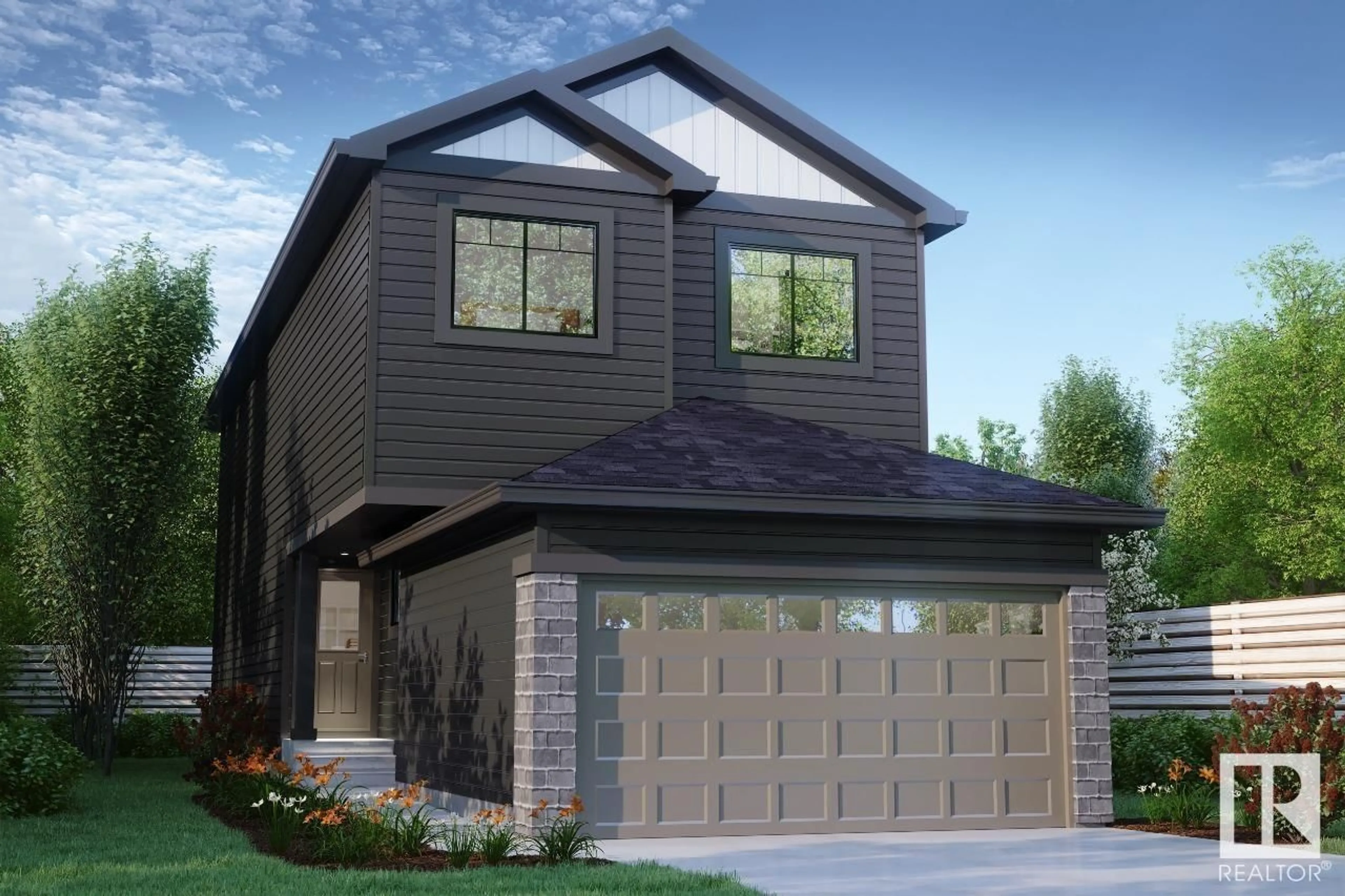 Home with brick exterior material, street for 1536 GRANT WY, Edmonton Alberta T5T0W2