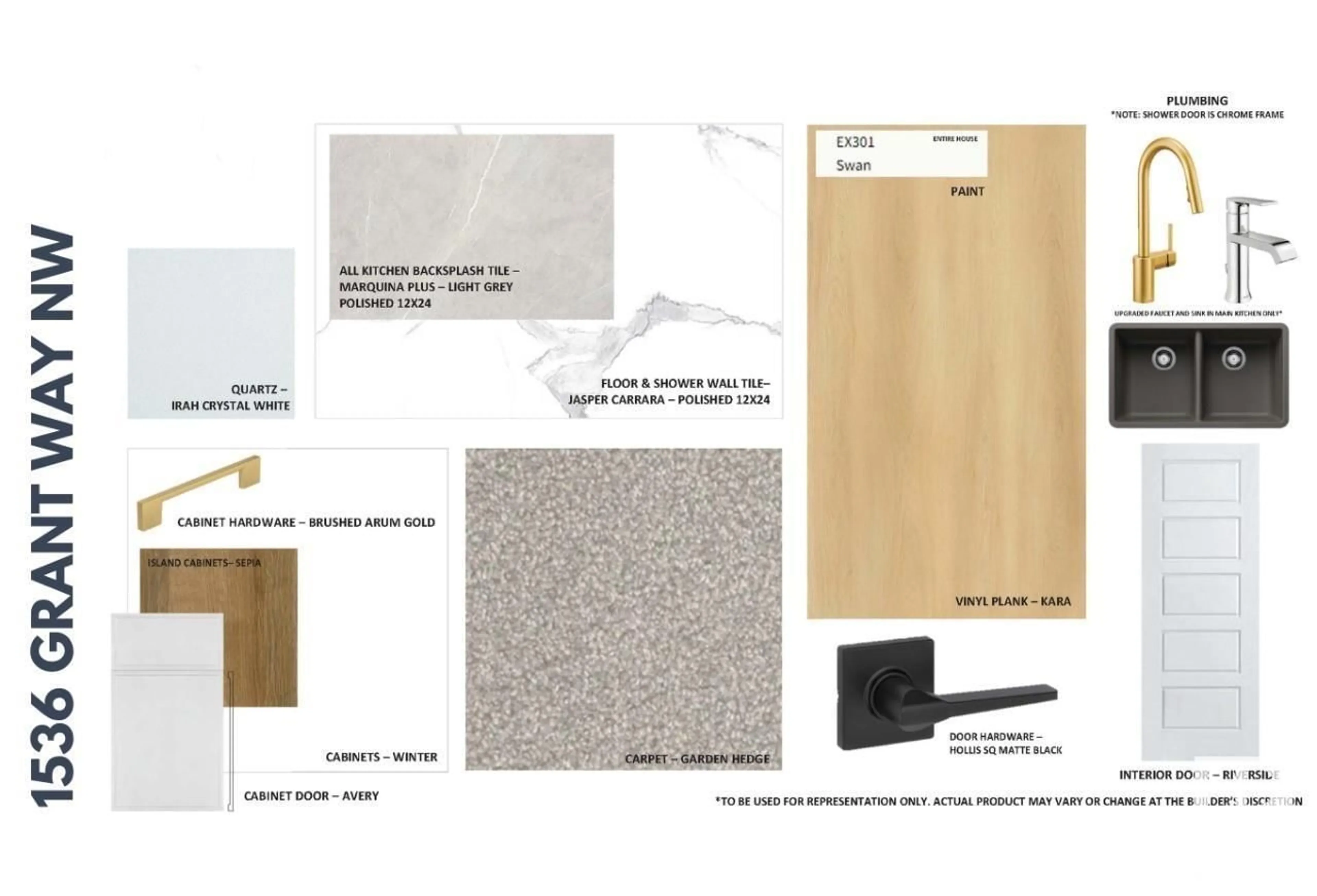 Home with vinyl exterior material, street for 1536 GRANT WY, Edmonton Alberta T5T0W2