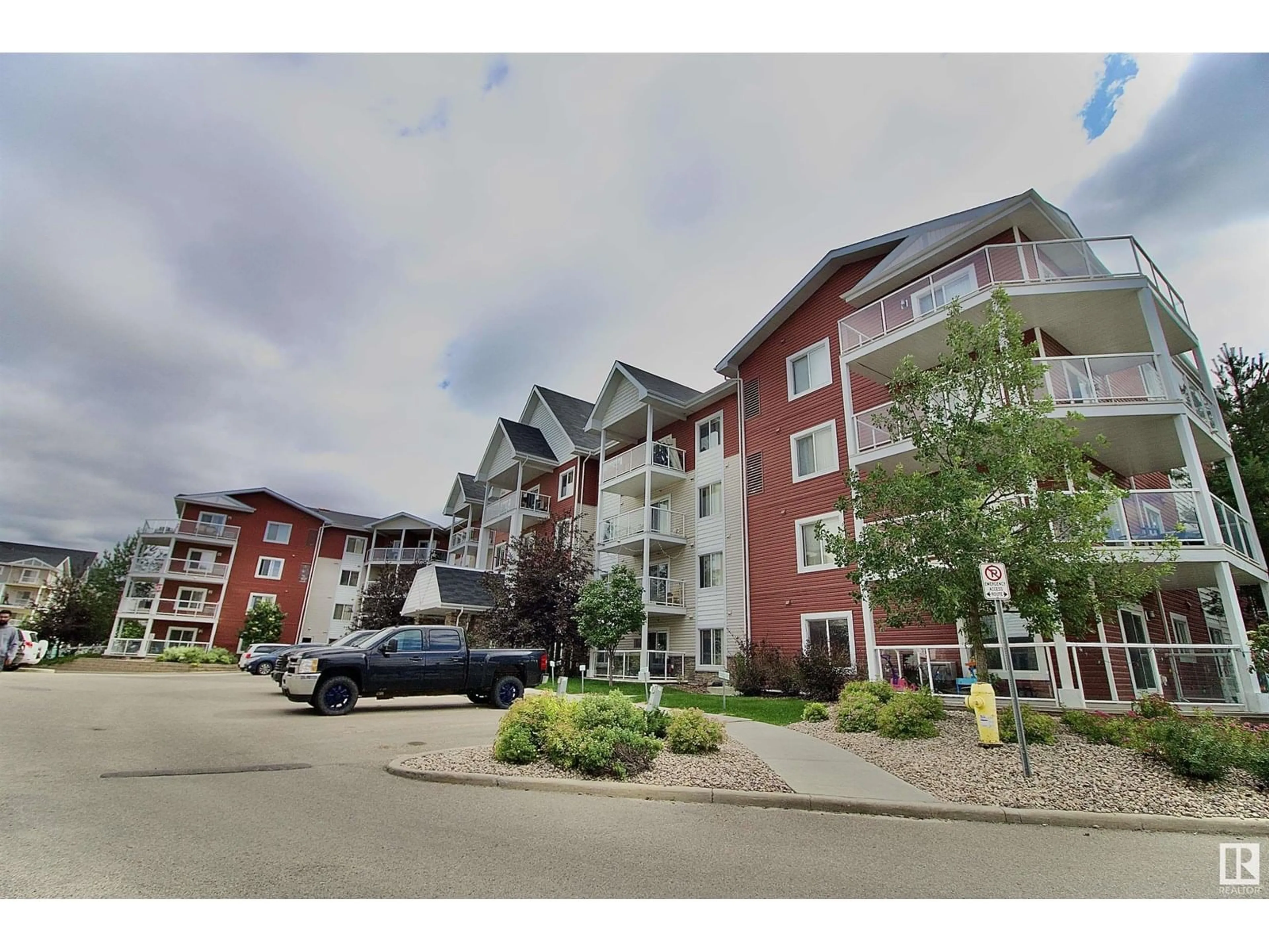 A pic from outside/outdoor area/front of a property/back of a property/a pic from drone, unknown for #102 - 2203 44 AV, Edmonton Alberta T6T0T1