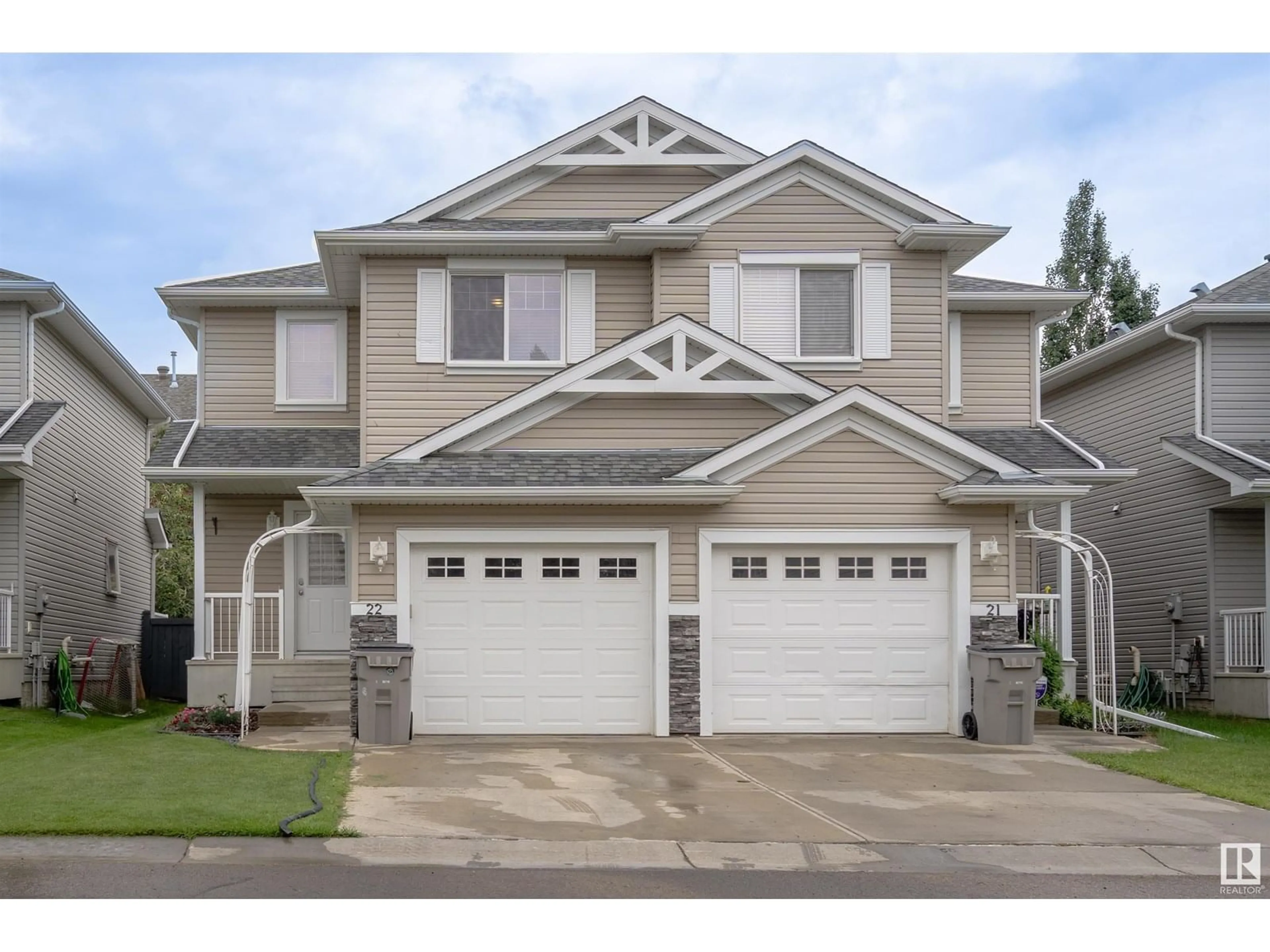 Home with vinyl exterior material, street for 5101 - 22 SOLEIL BV, Beaumont Alberta T4X0E3