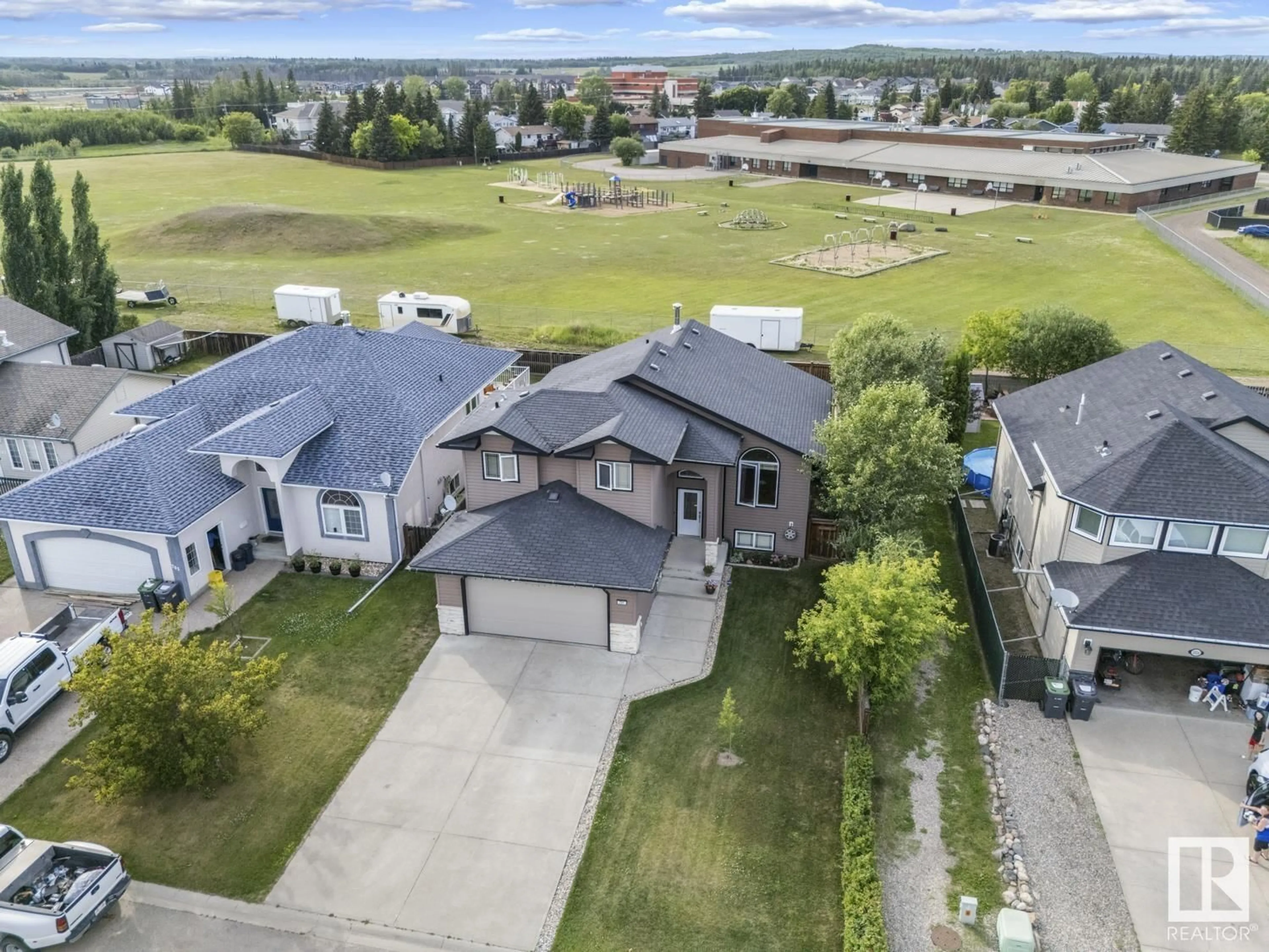 A pic from outside/outdoor area/front of a property/back of a property/a pic from drone, unknown for 701 21 STREET, Cold Lake Alberta T9M1M8
