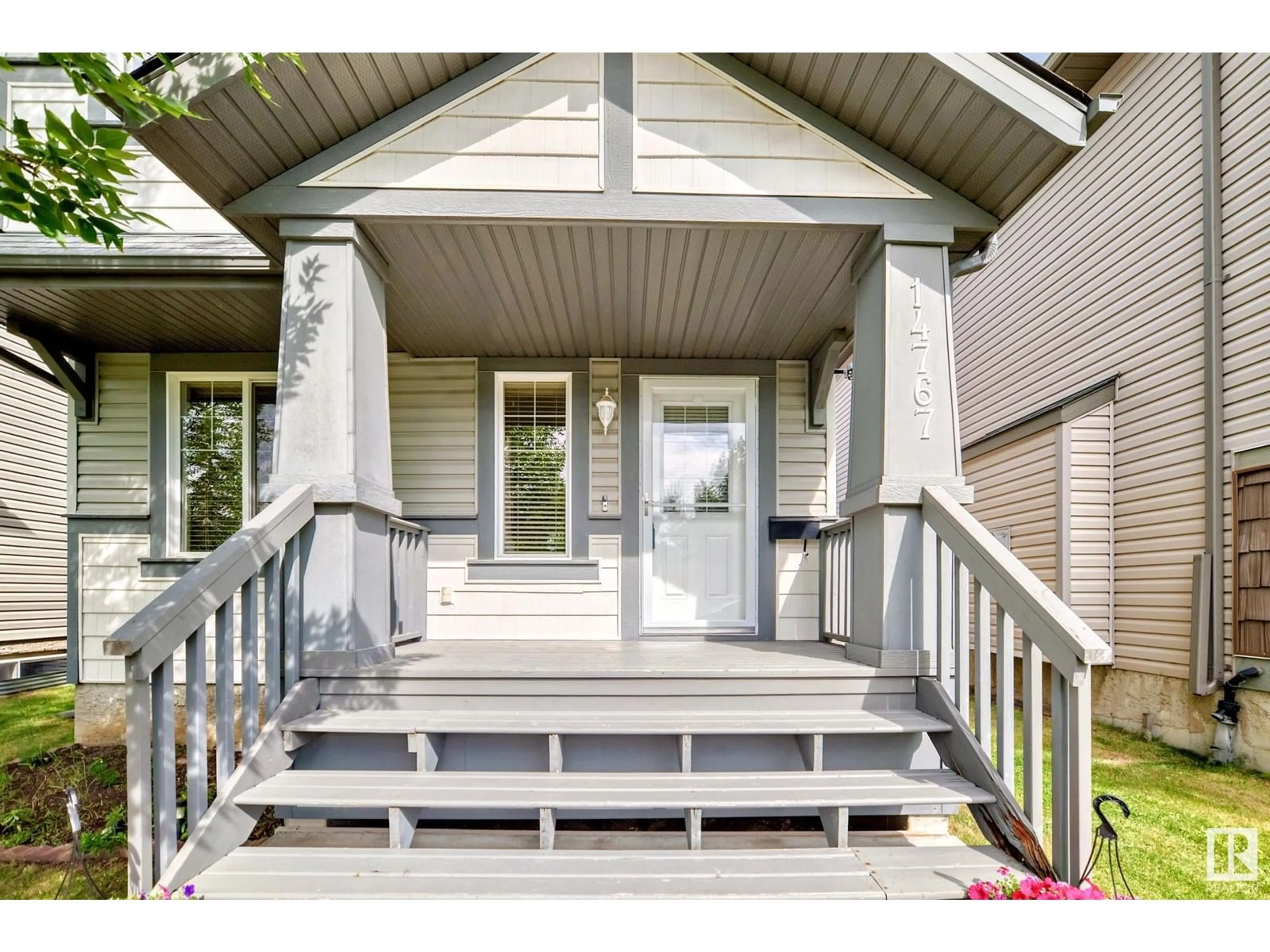 Home with vinyl exterior material, street for NW - 14767 140 ST, Edmonton Alberta T6V0A4