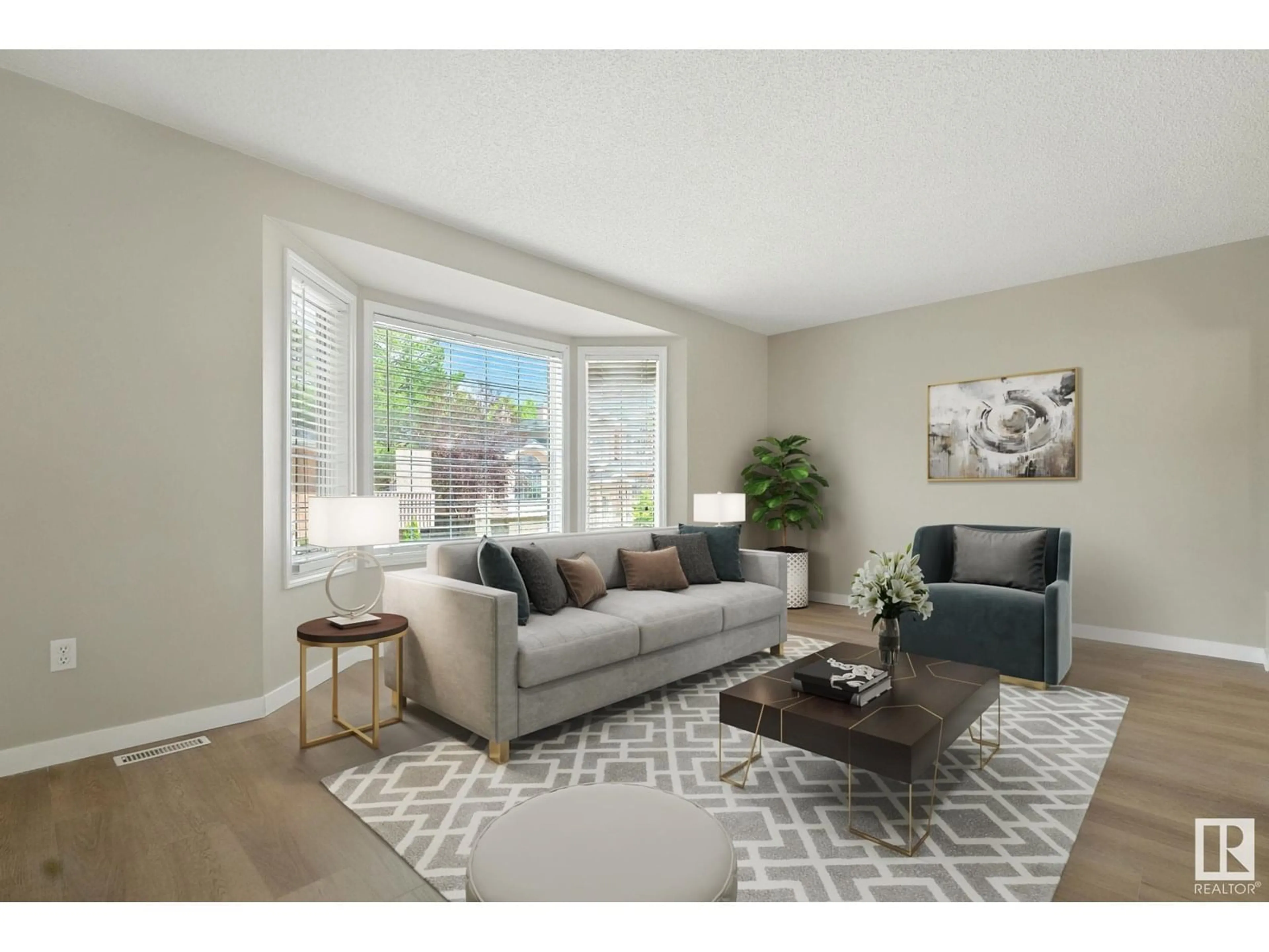 Living room with furniture, unknown for 131 - 11115 9 AV, Edmonton Alberta T6J6Z1